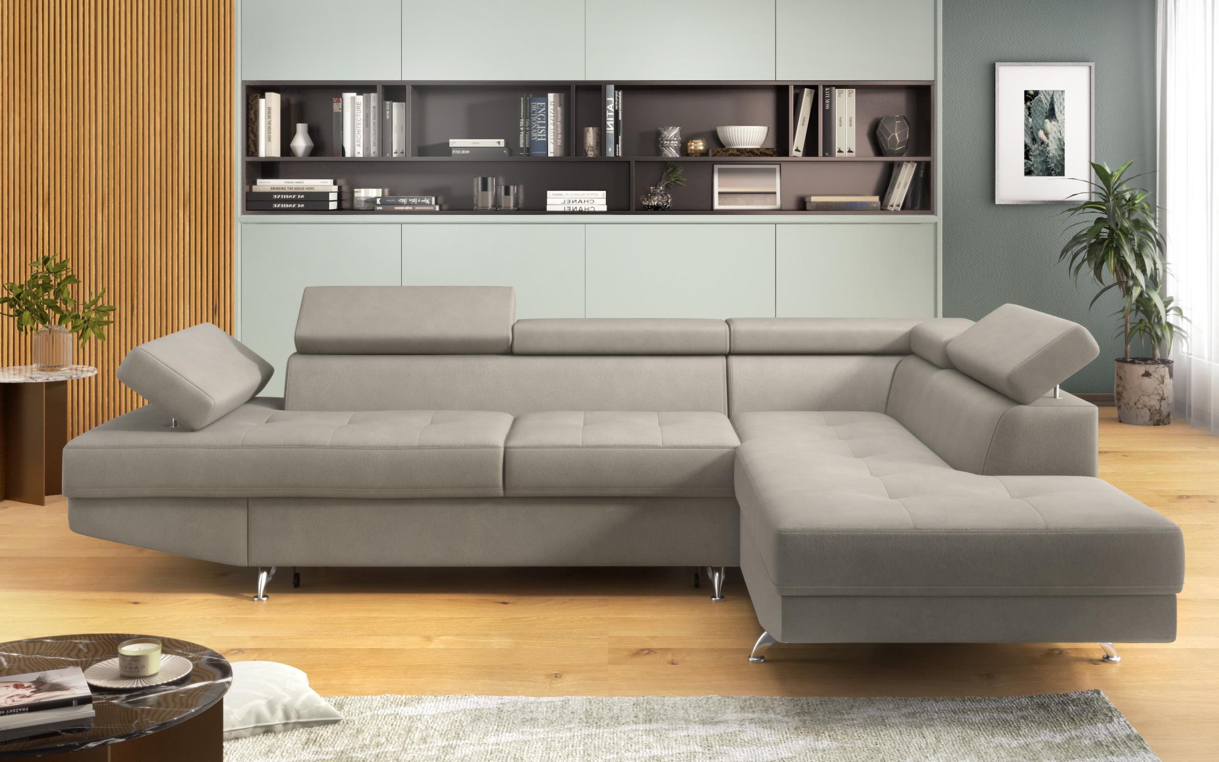 Coltar extensibil Bark, gri deschis  7