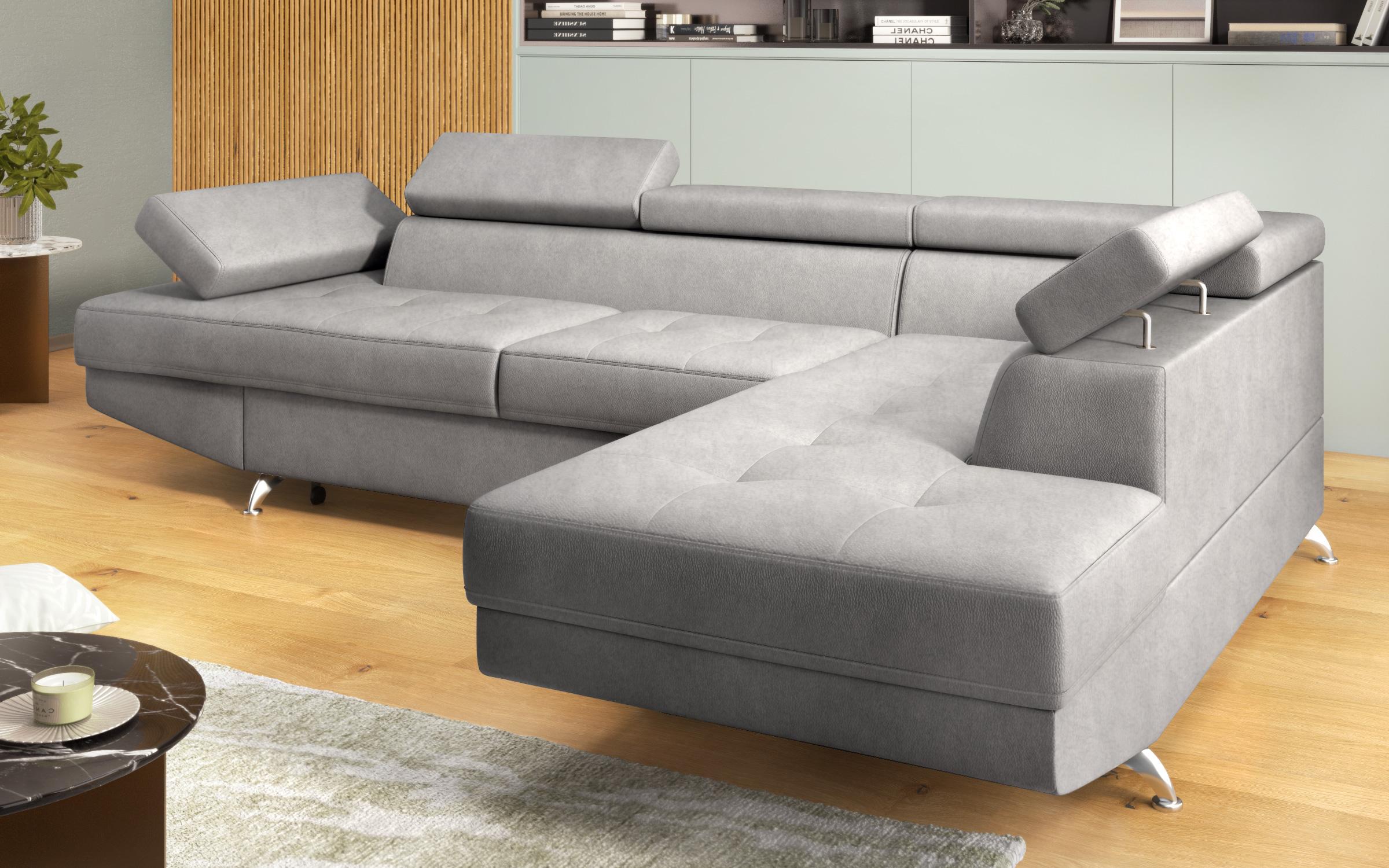 Coltar extensibil Bark, gri  3