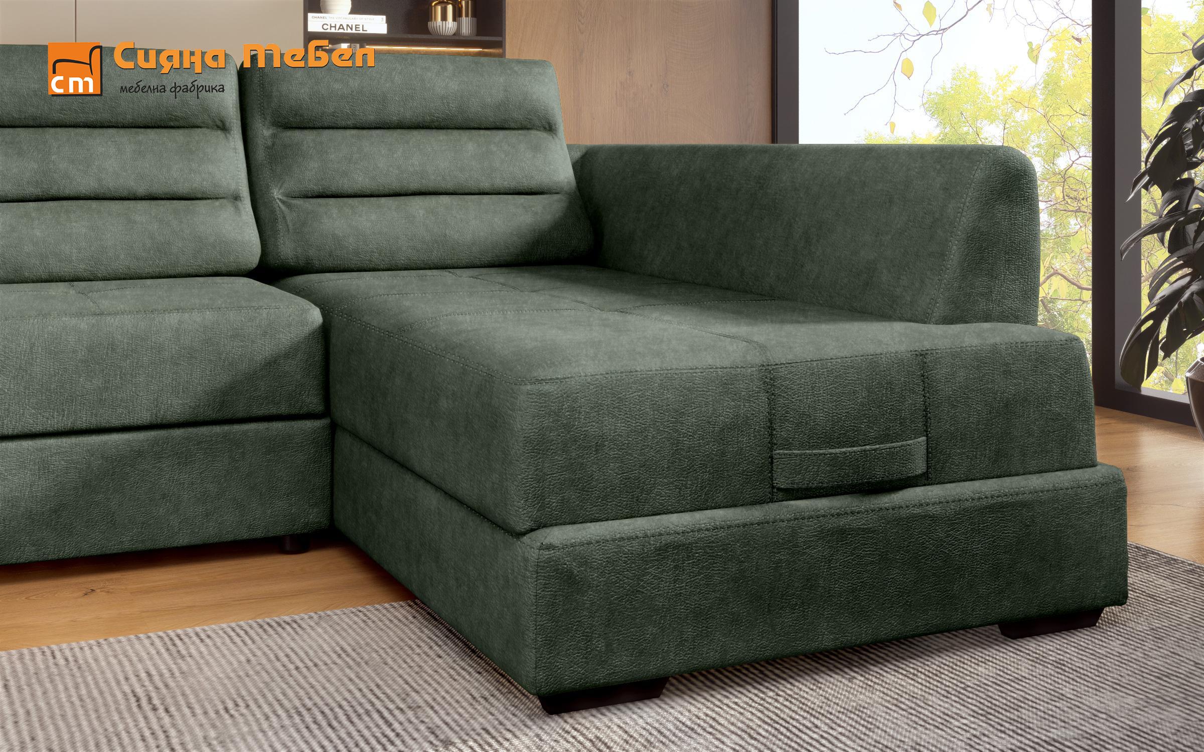Coltar extensibil Camino, verde  6