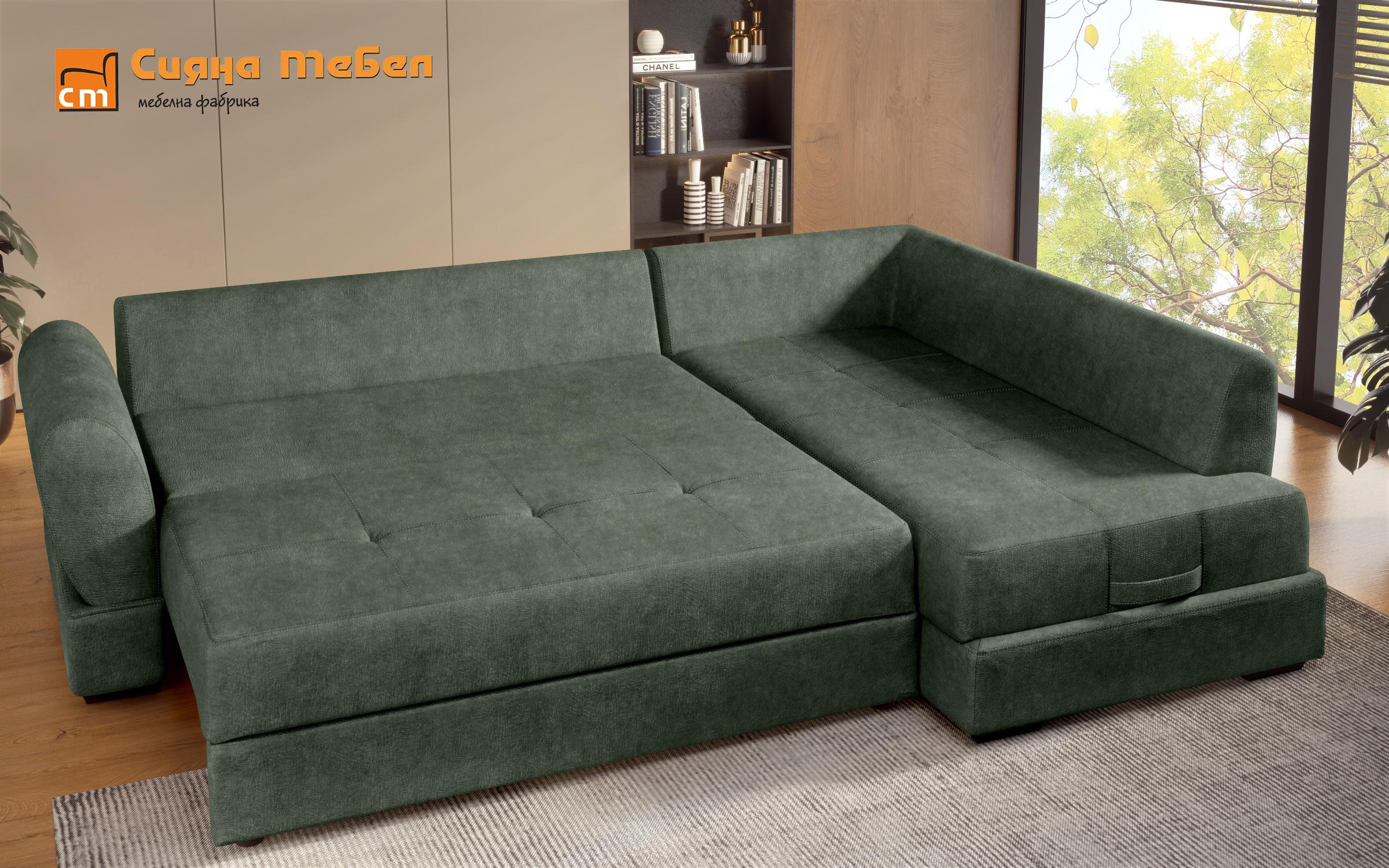 Coltar extensibil Camino, verde  7