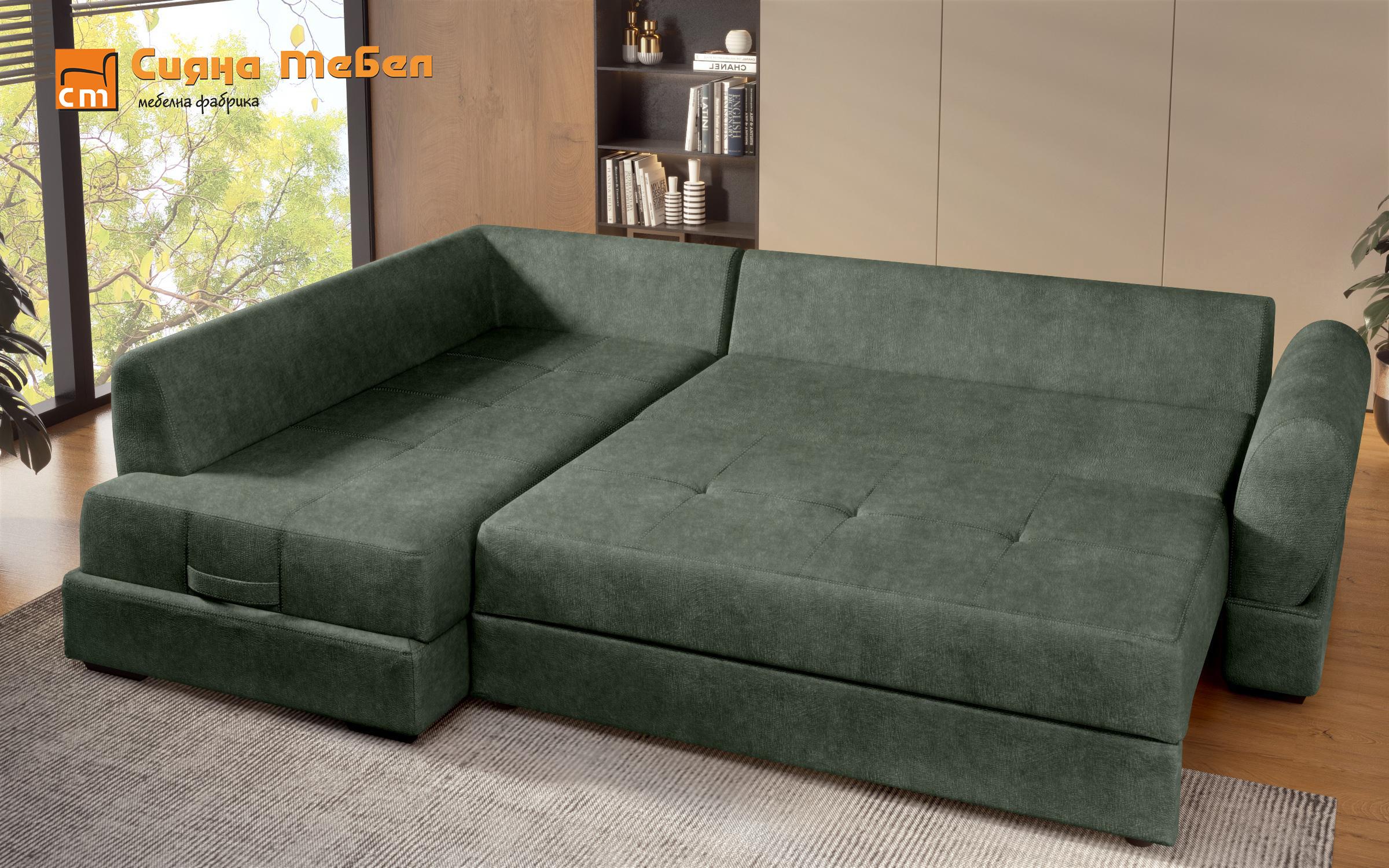 Coltar extensibil Camino, verde  5