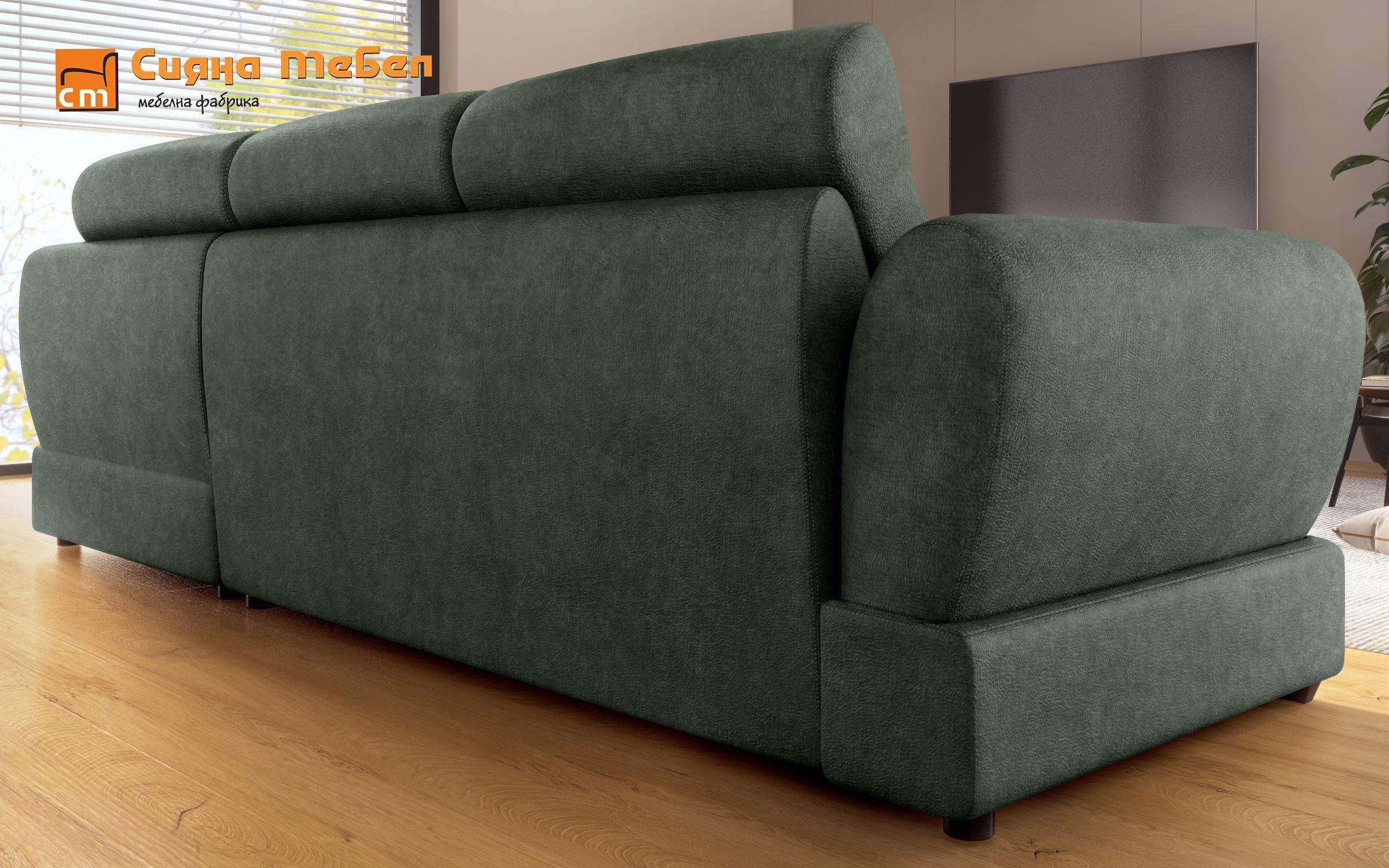 Coltar extensibil Camino, verde  8