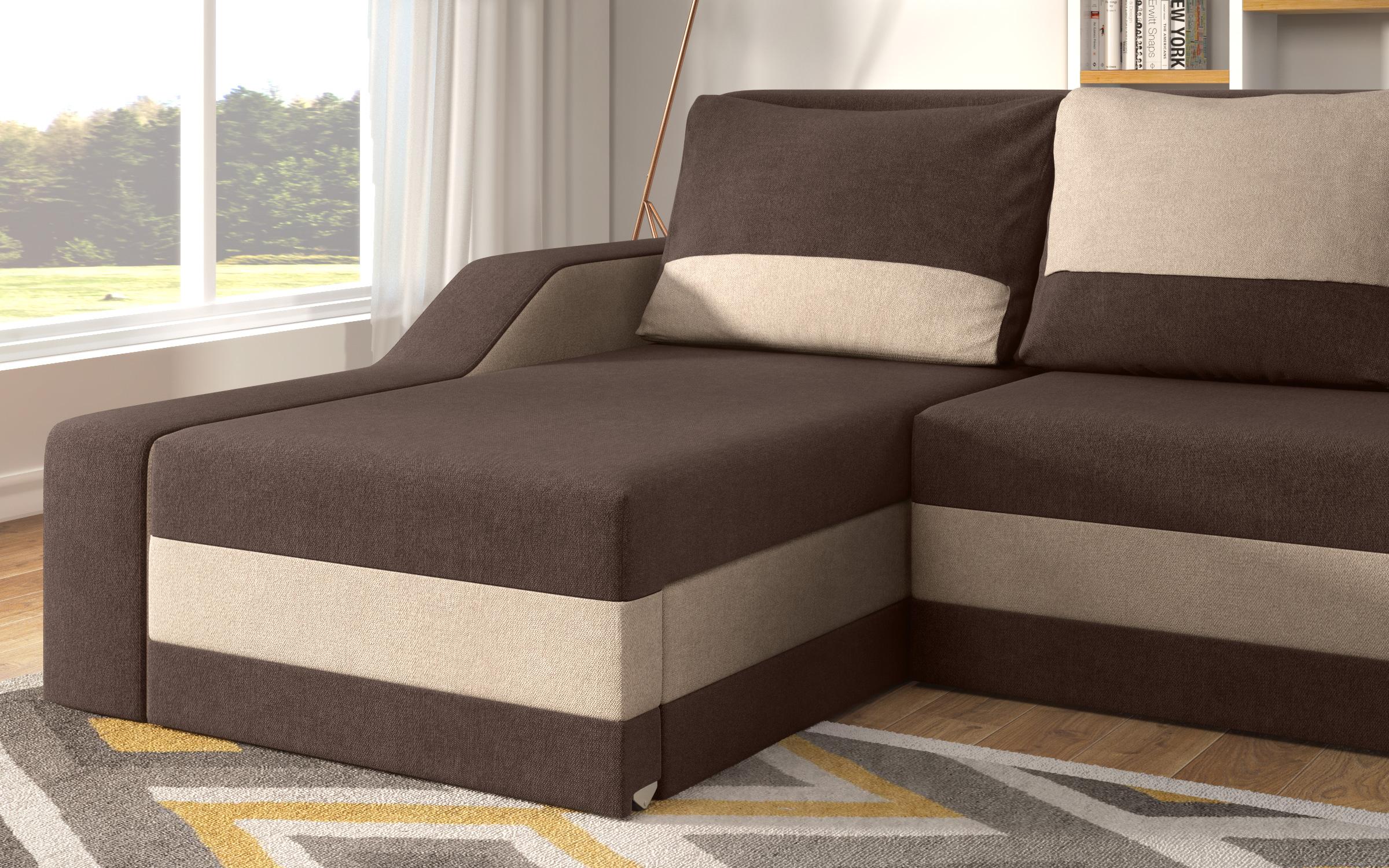 Coltar extensibil Dalas, maro + bej  4