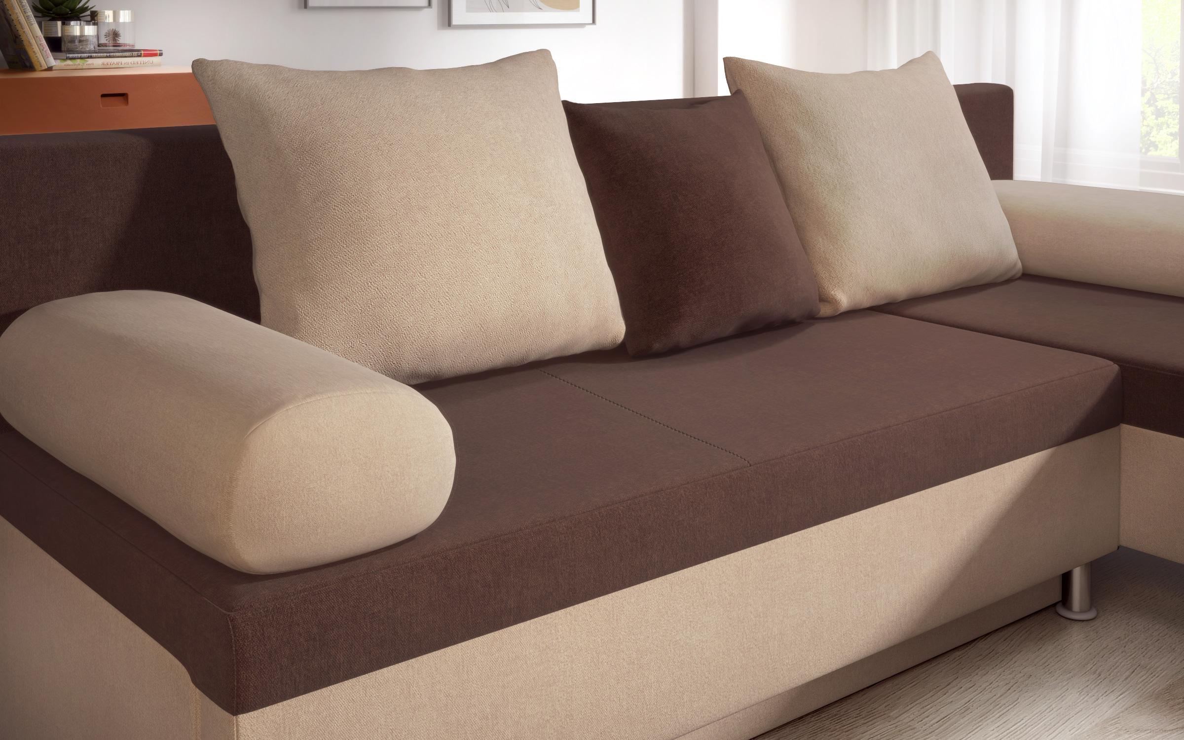 Coltar extensibil Dani M, maro + bej  5