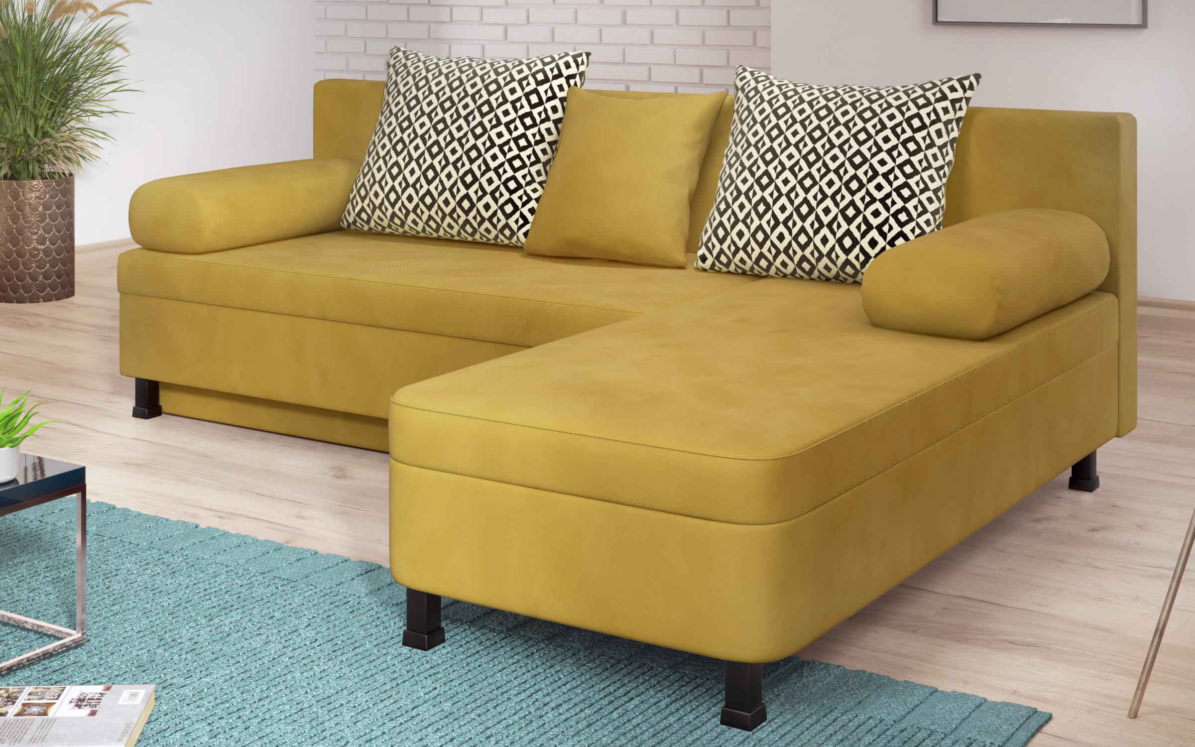 Coltar extensibil Dani M, galben  4