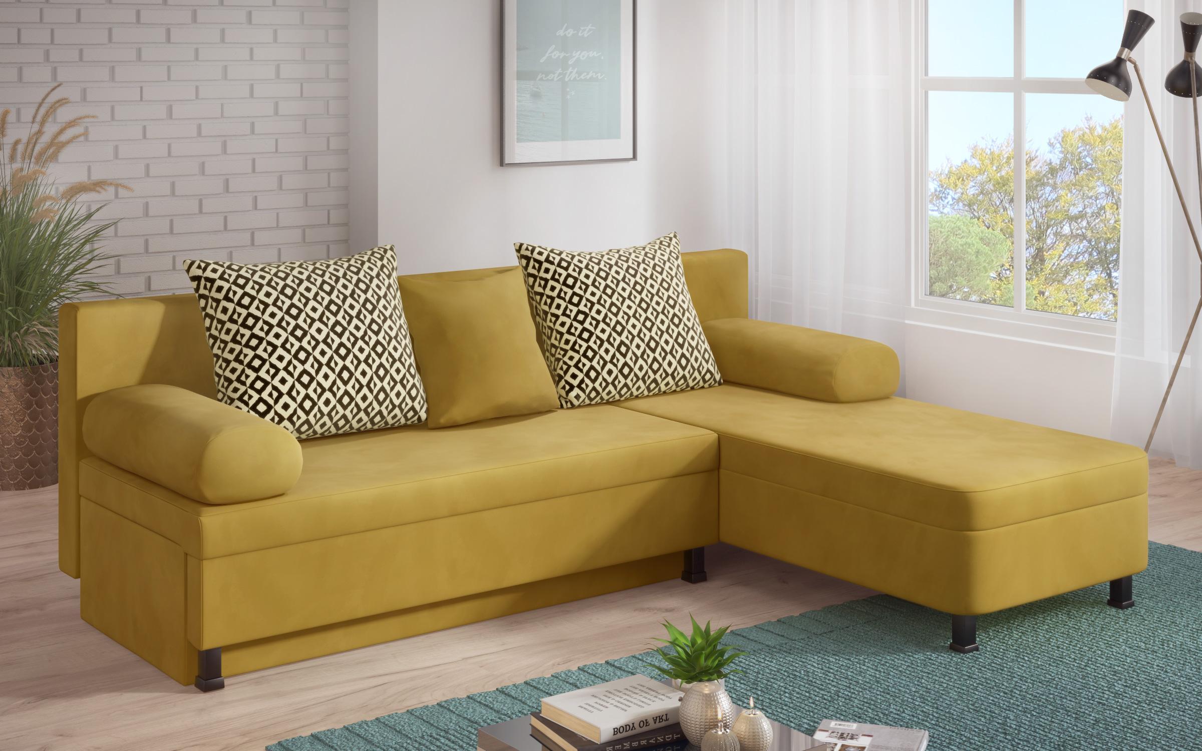 Coltar extensibil Dani M, galben  4