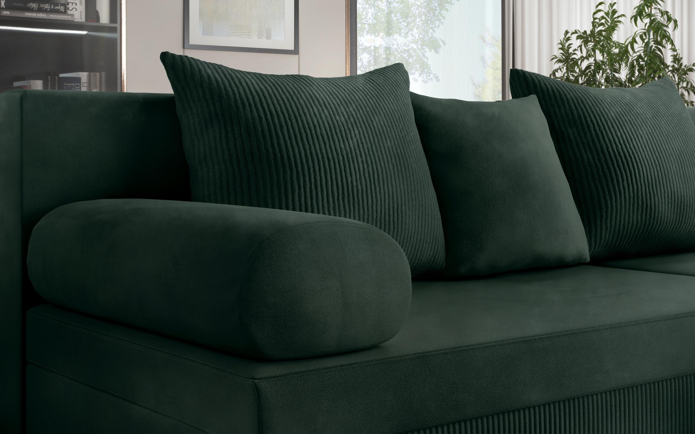 Coltar extensibil Delano S, verde  7