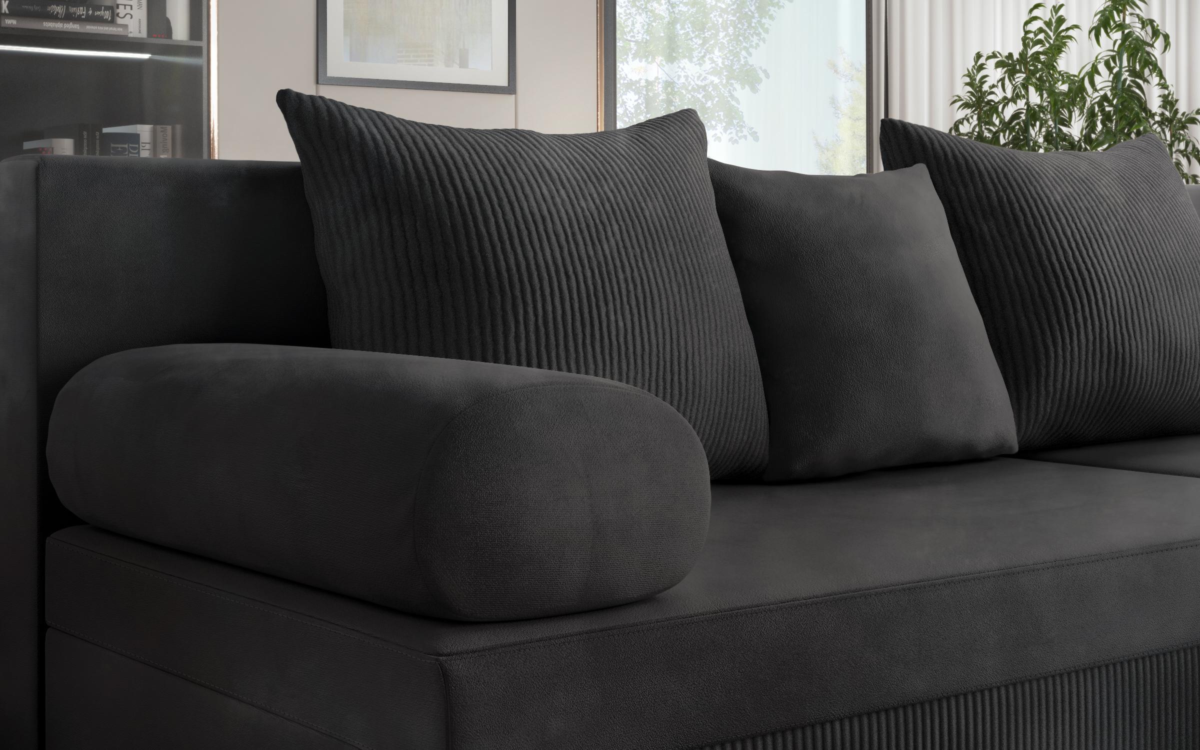 Coltar extensibil Delano S, gri inchis  7