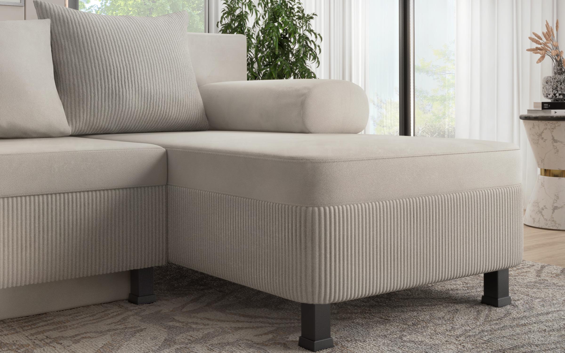 Coltar extensibil Delano S, bej deschis  7