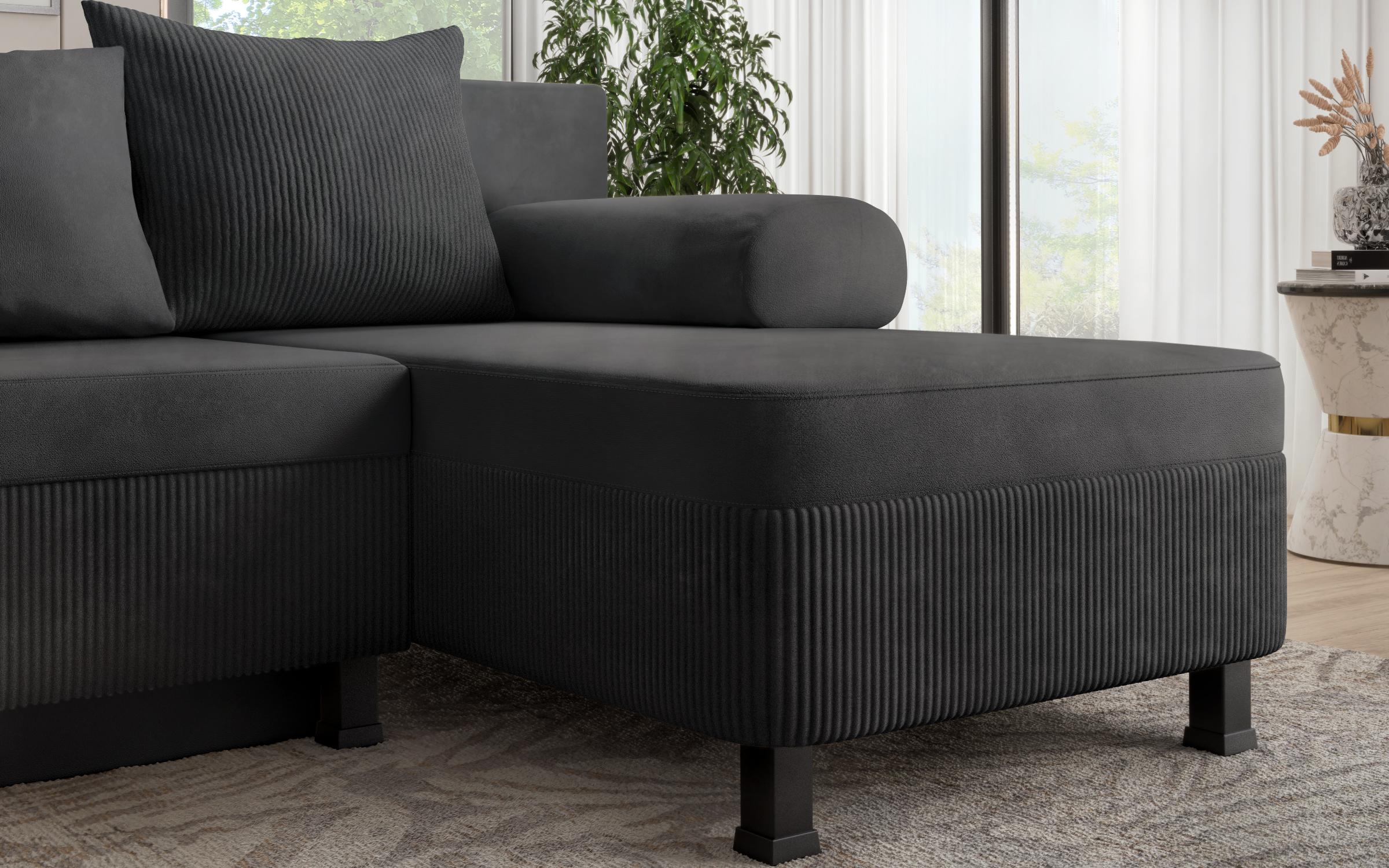 Coltar extensibil Delano S, gri inchis  8