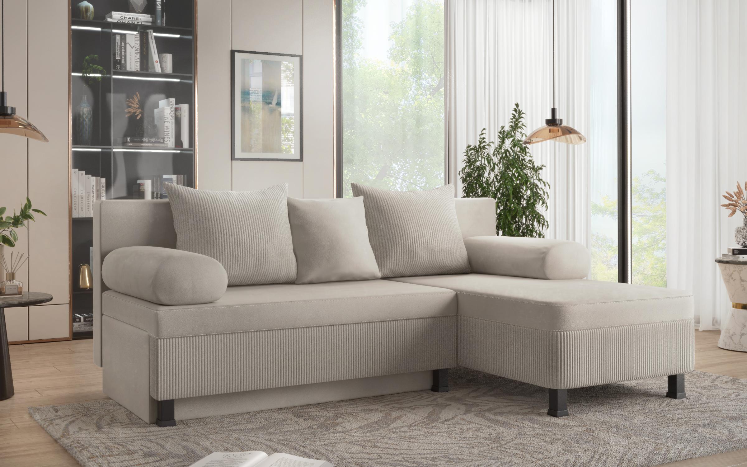 Coltar extensibil Delano S, bej deschis  3