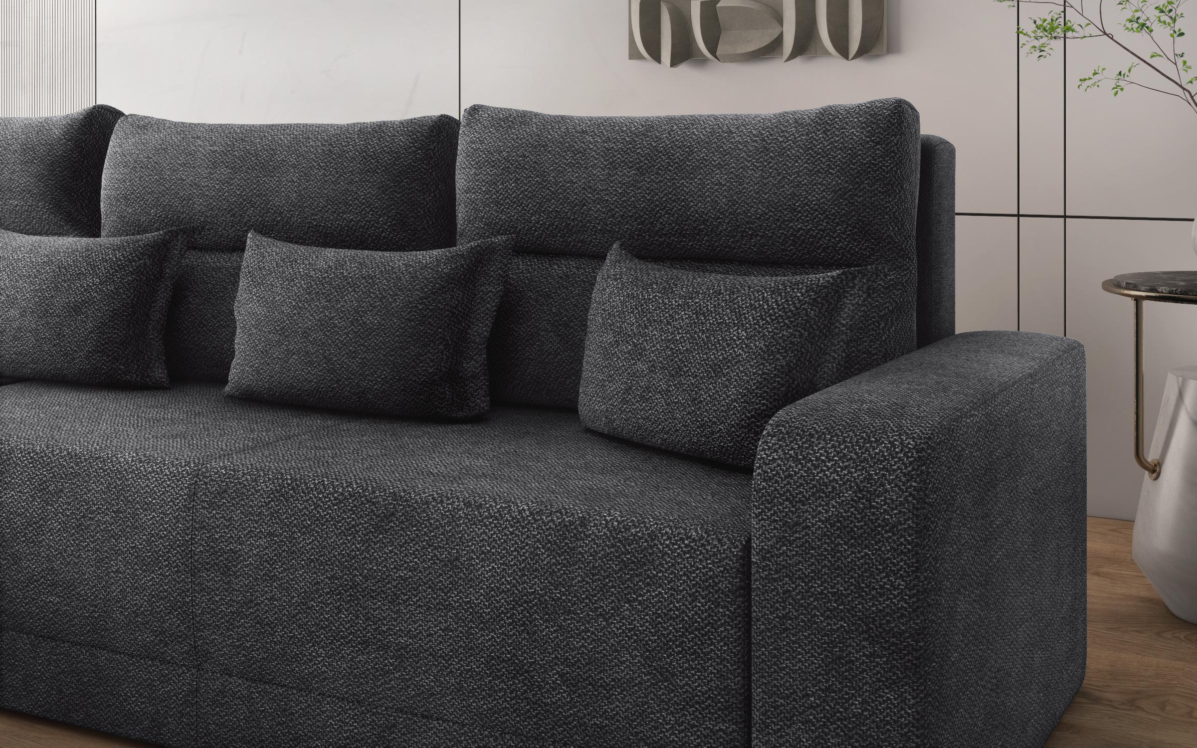 Coltar extensibil Dizmo, gri inchis  6