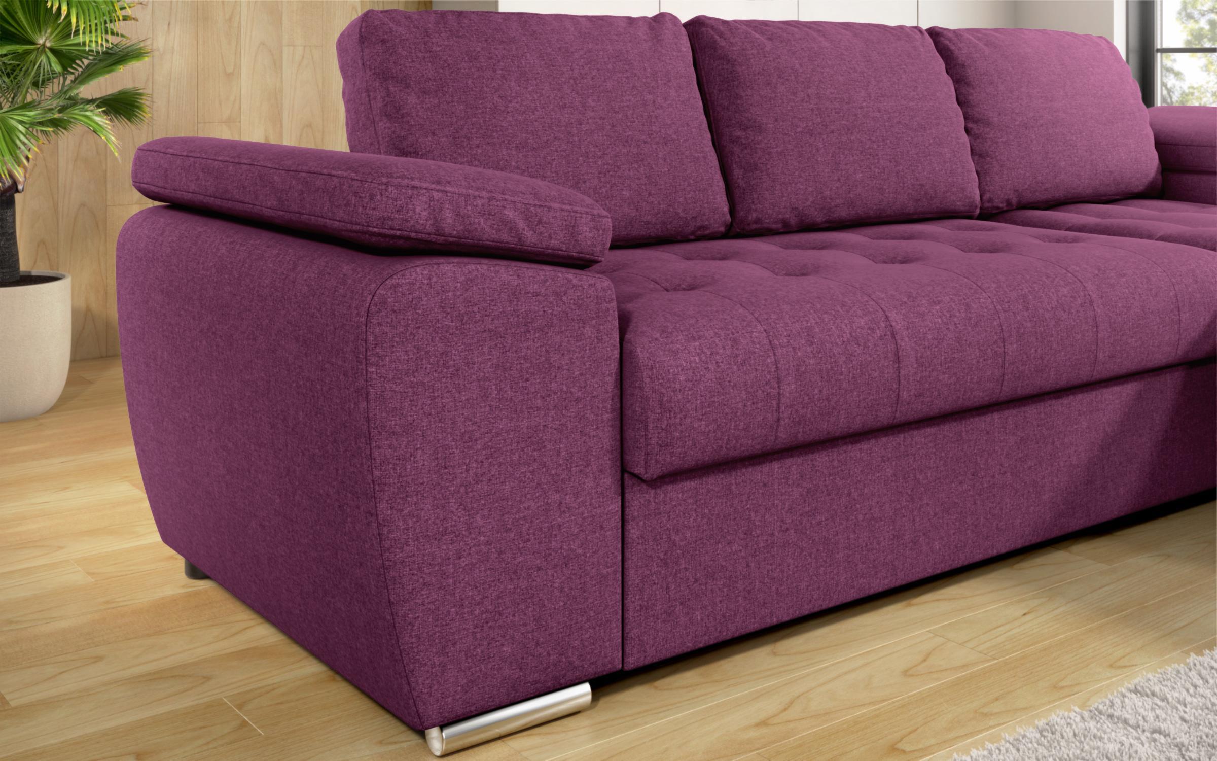 Coltar extensibil Valencia Pocket, lila  3