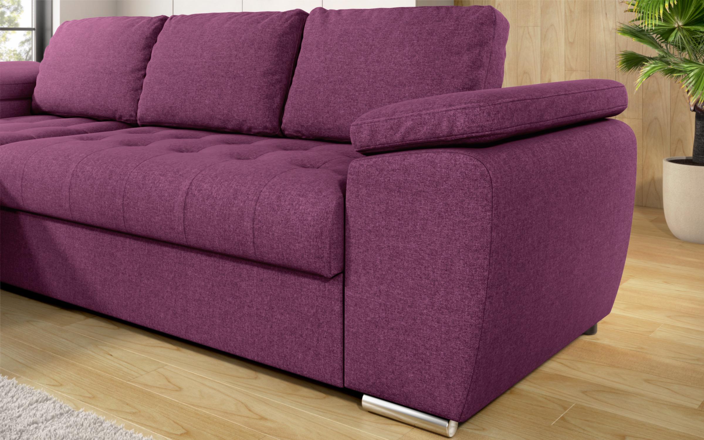 Coltar extensibil Valencia Pocket, lila  6