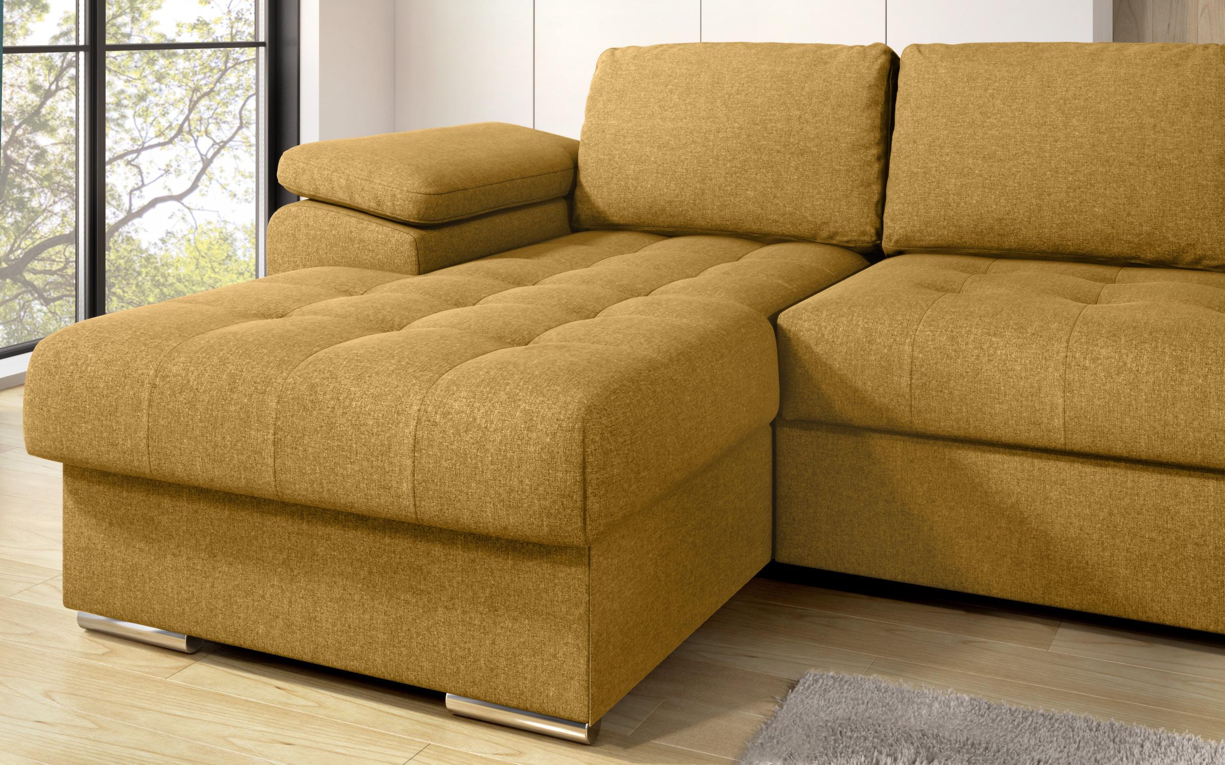 Coltar extensibil Valencia Pocket, mustar  8