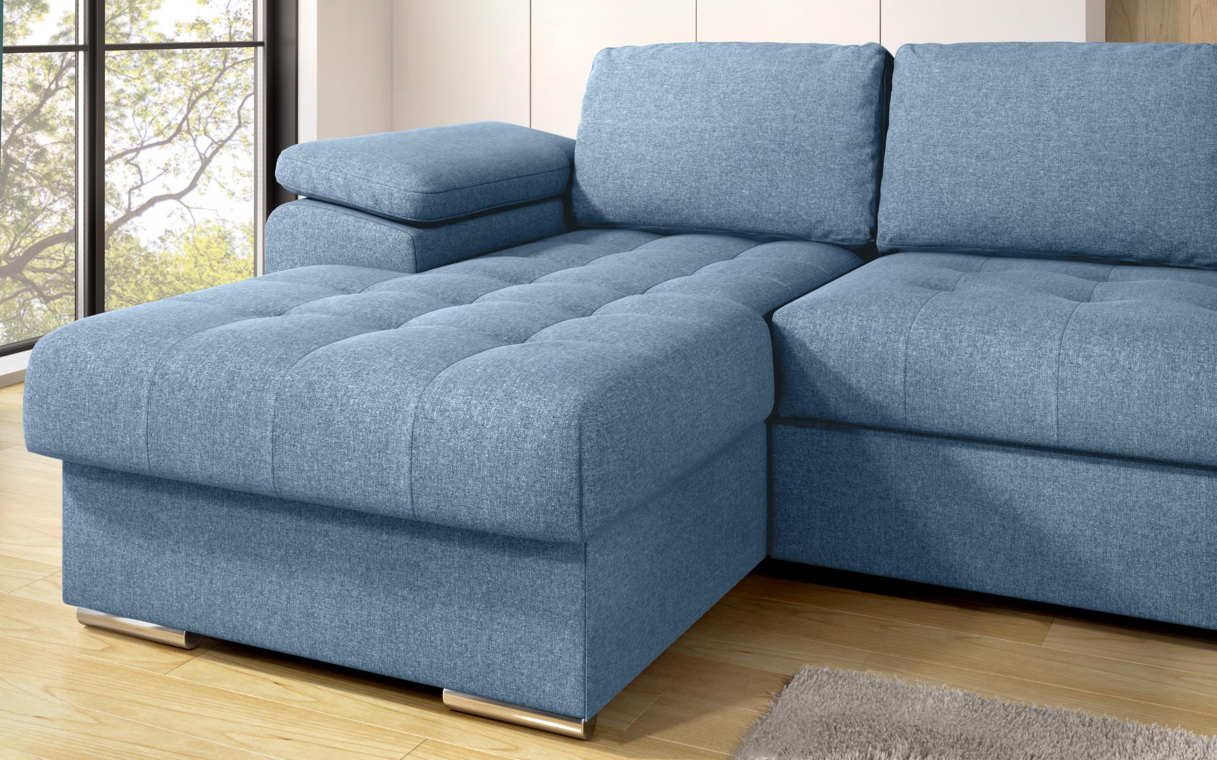 Coltar extensibil Valencia Pocket, albastru  8