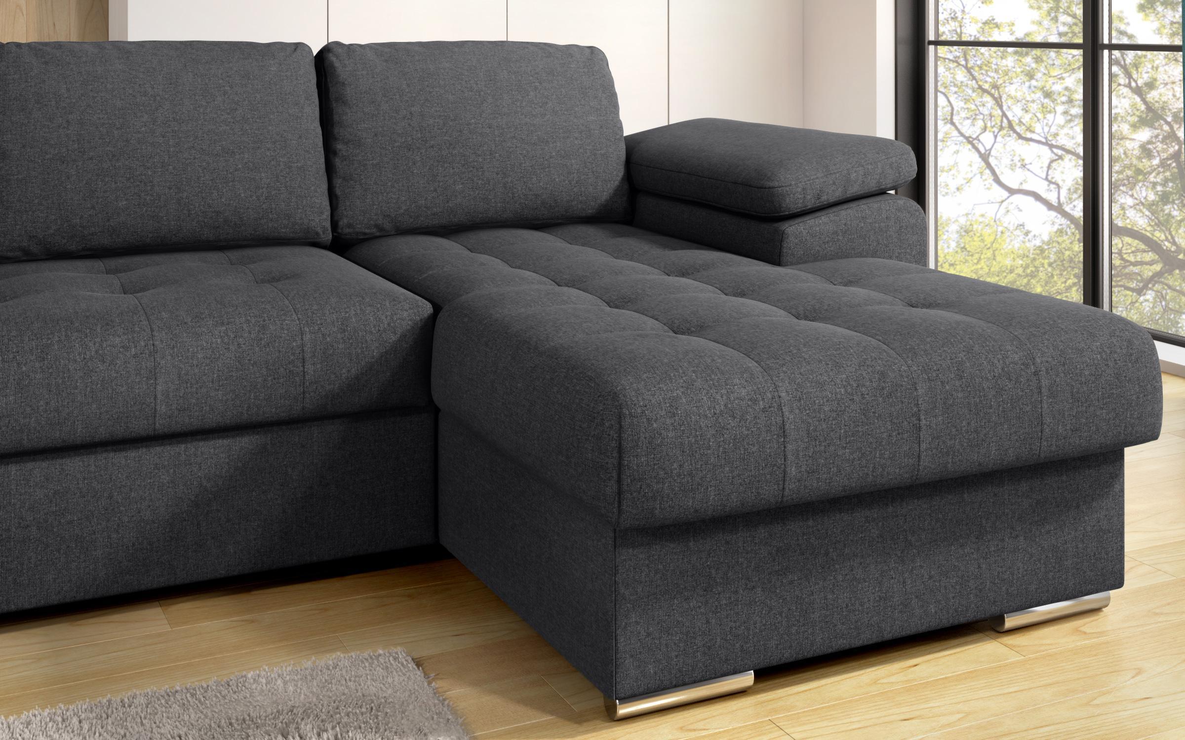 Coltar extensibil Valencia Pocket, gri inchis  5