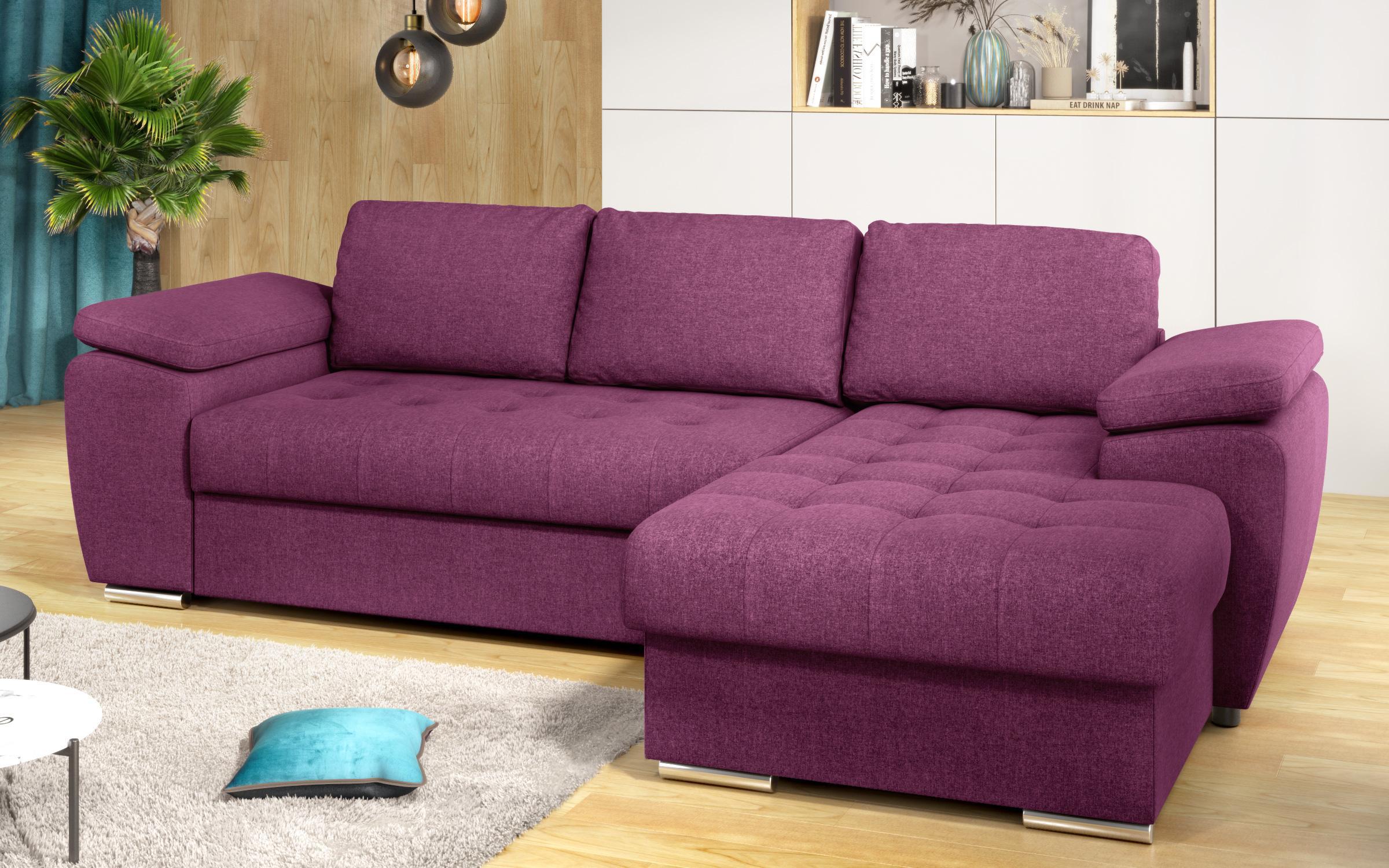Coltar extensibil Valencia Pocket, lila  5
