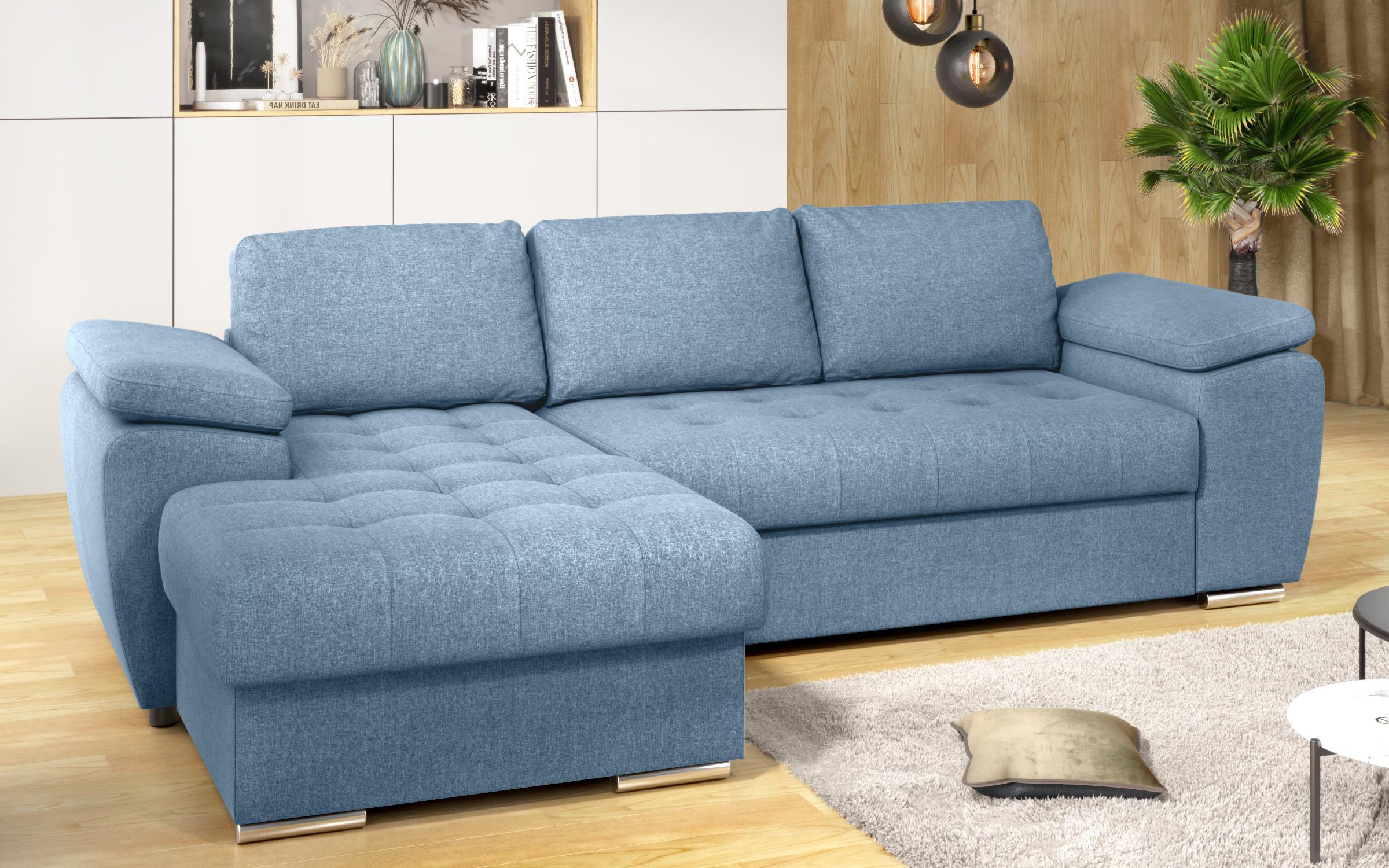 Coltar extensibil Valencia Pocket, albastru  3