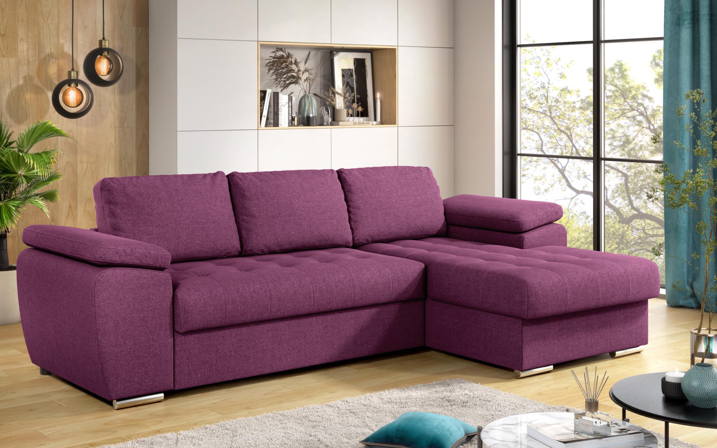 Coltar extensibil Valencia Pocket, lila  6