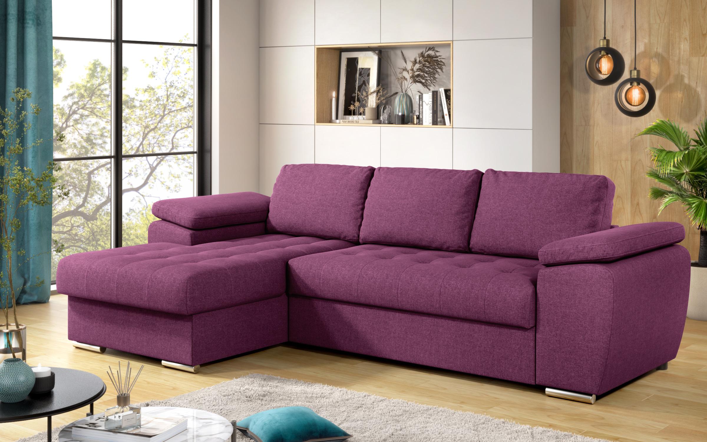 Coltar extensibil Valencia Pocket, lila  8