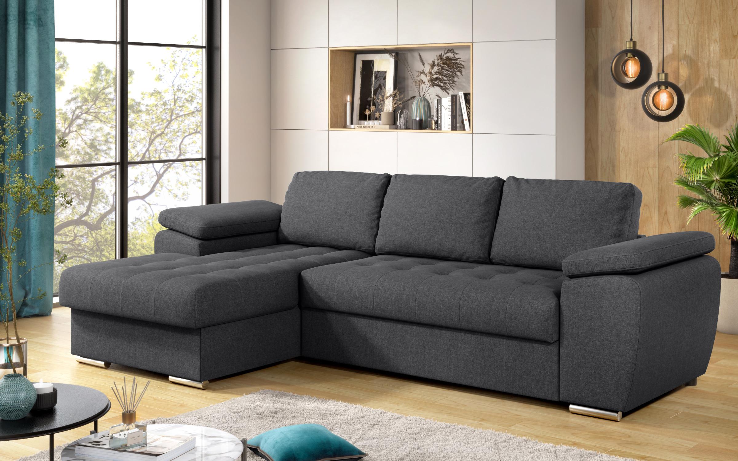 Coltar extensibil Valencia Pocket, gri inchis  4