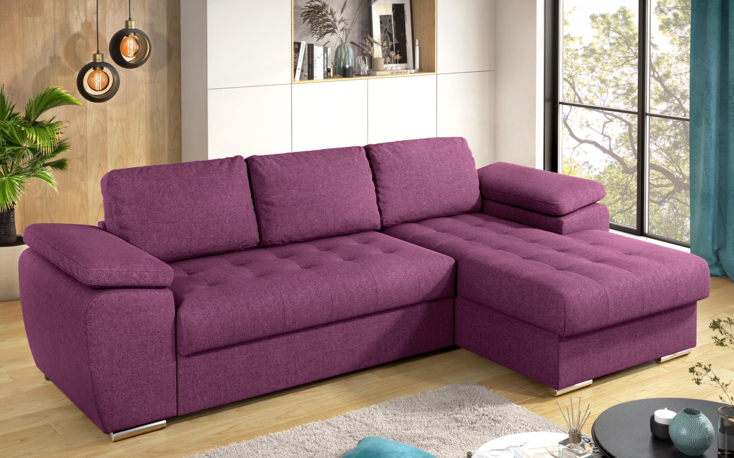 Coltar extensibil Valencia Pocket, lila  7