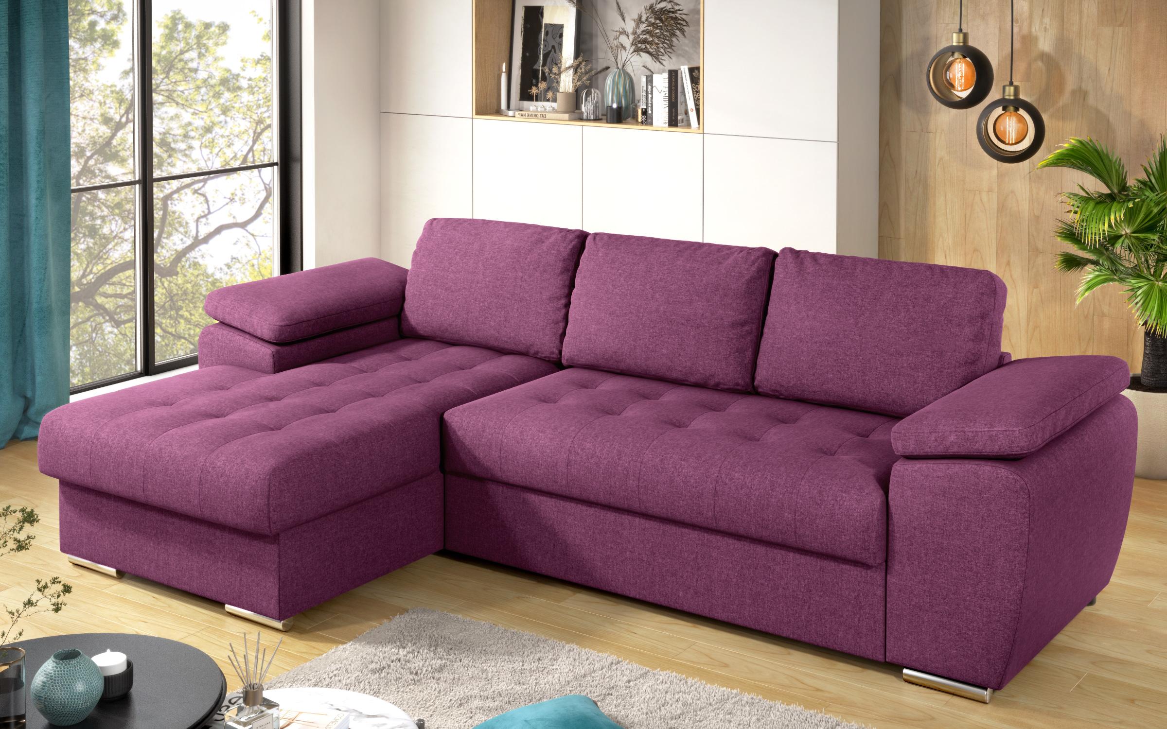 Coltar extensibil Valencia Pocket, lila  4