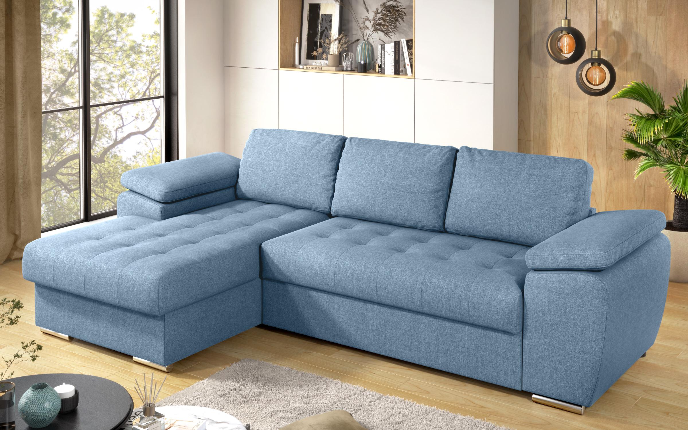 Coltar extensibil Valencia Pocket, albastru  5