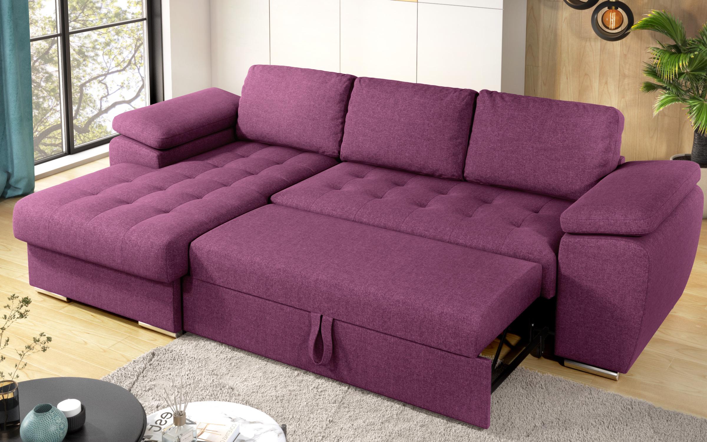 Coltar extensibil Valencia Pocket, lila  7