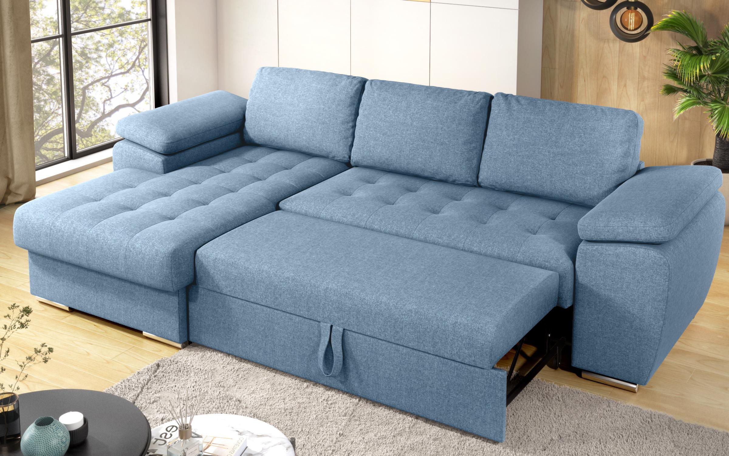 Coltar extensibil Valencia Pocket, albastru  6