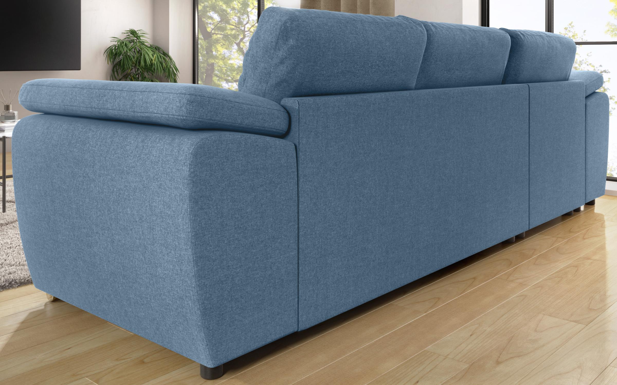 Coltar extensibil Valencia Pocket, albastru  7