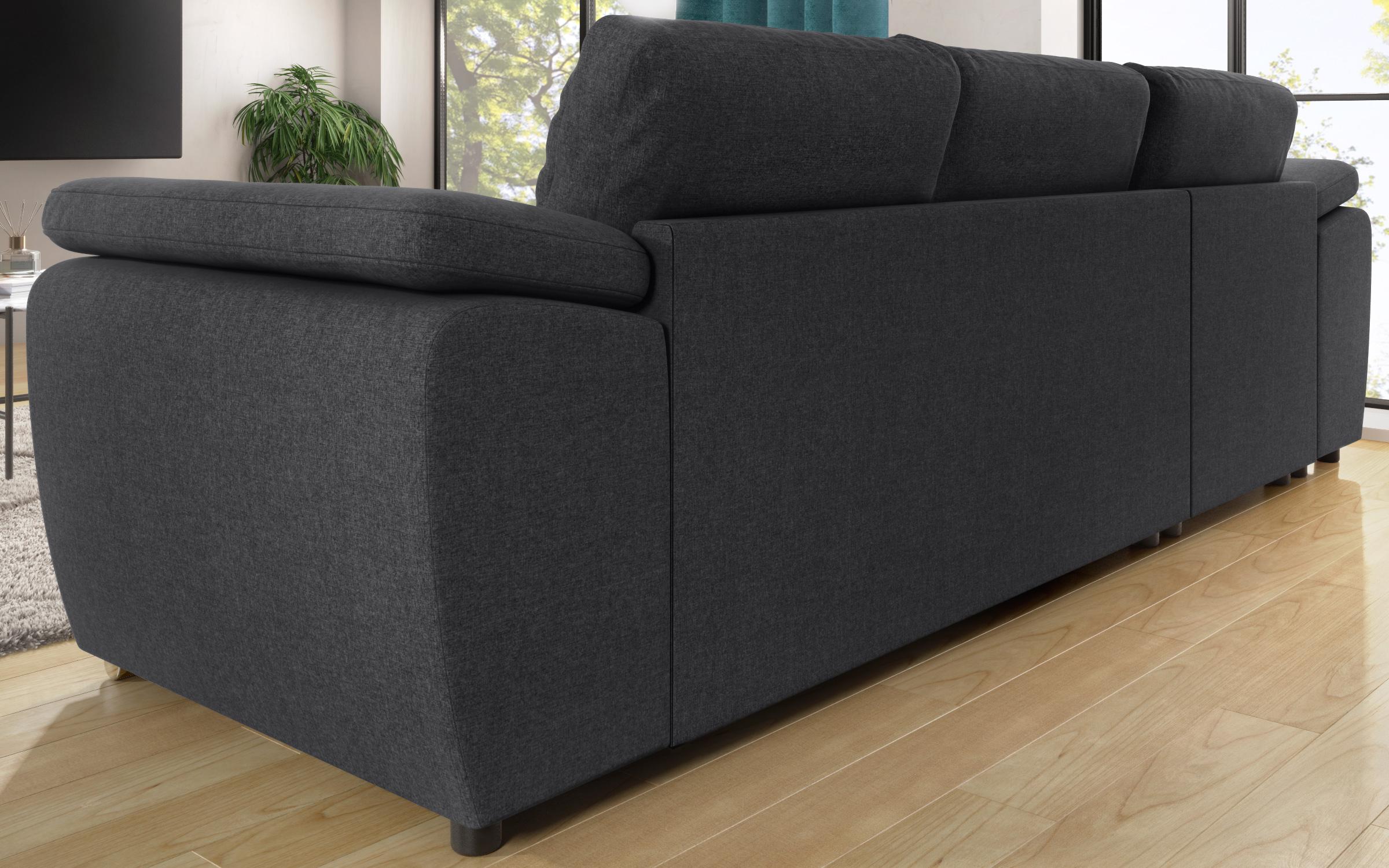 Coltar extensibil Valencia Pocket, gri inchis  7