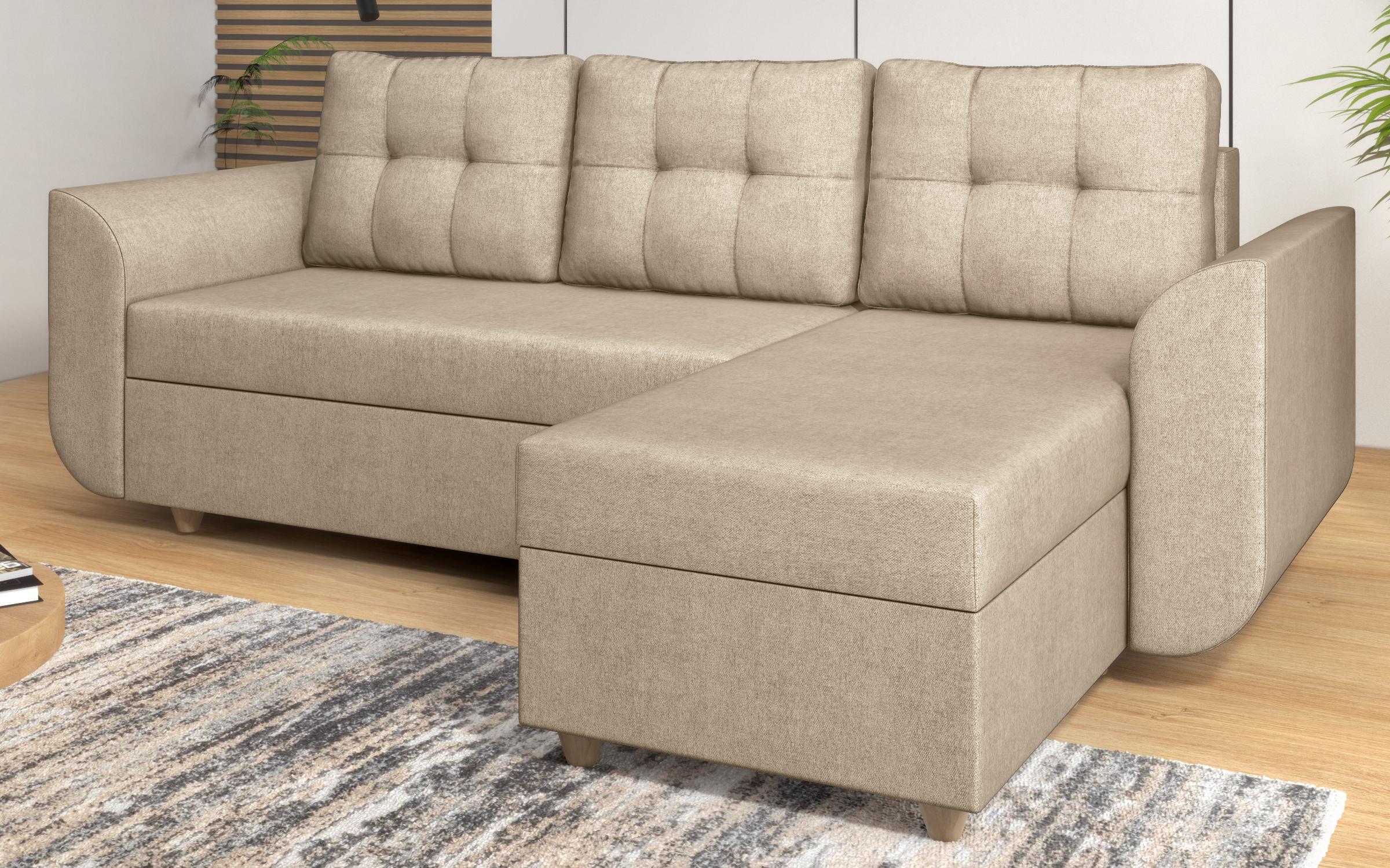Coltar extensibil Felino, bej deschis  4