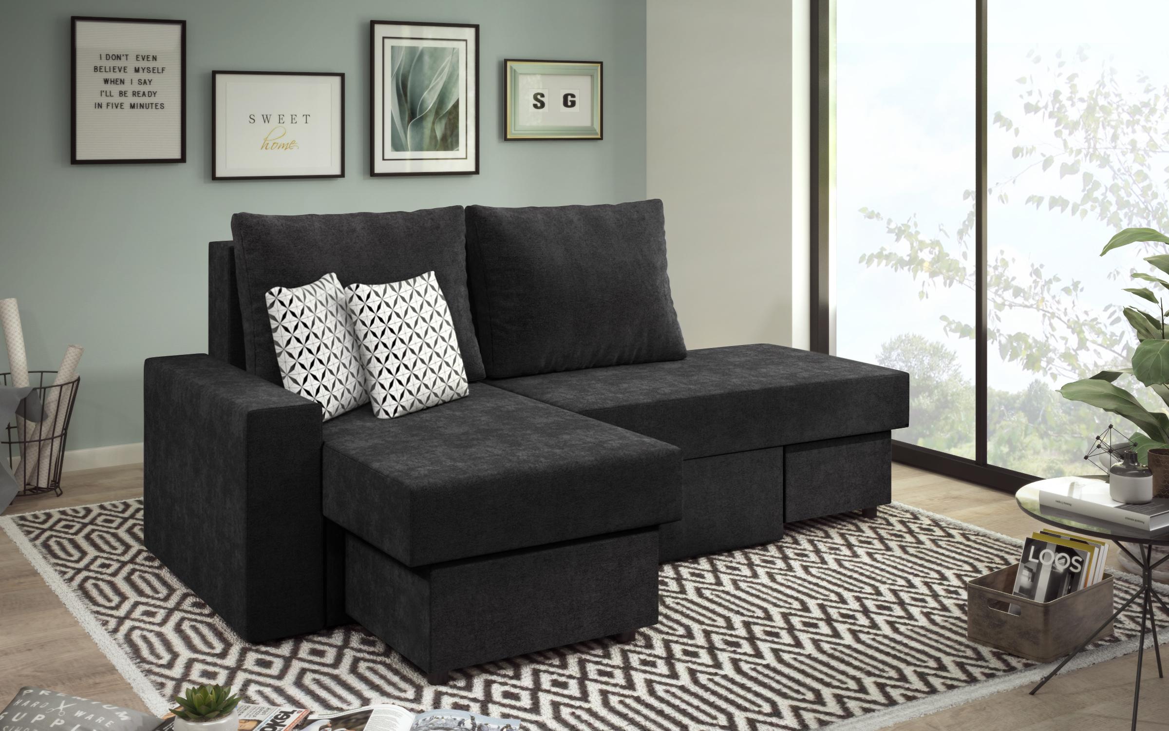 Coltar extensibil Fox, negru  4