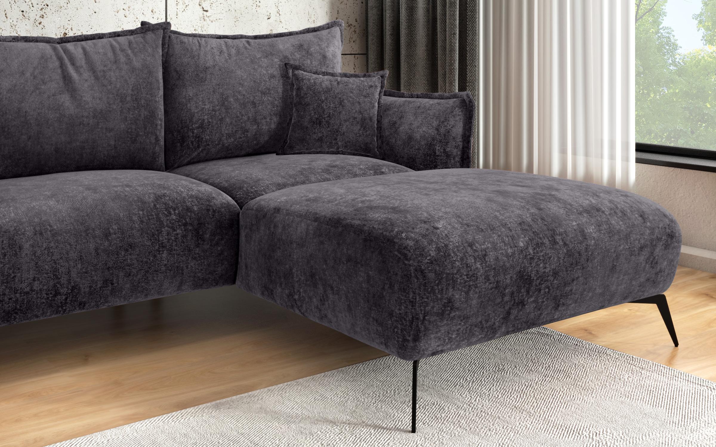 Угловой диван Гала, темно-серый  3