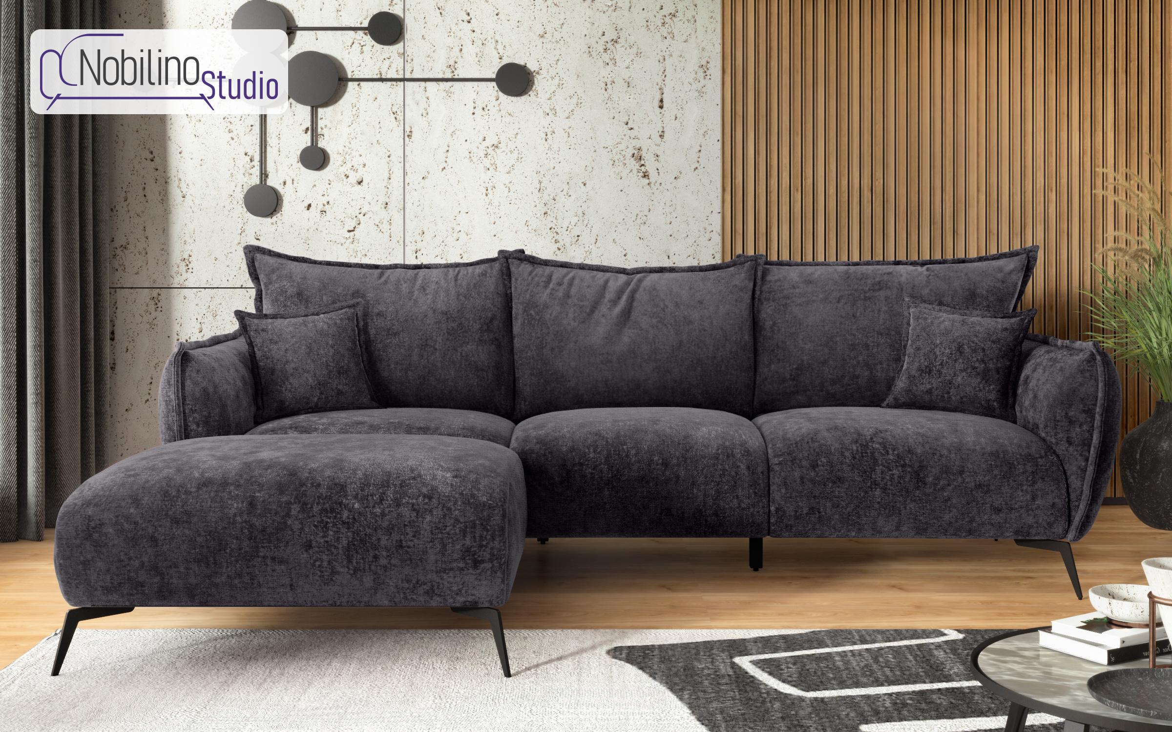 Угловой диван Гала, темно-серый  1