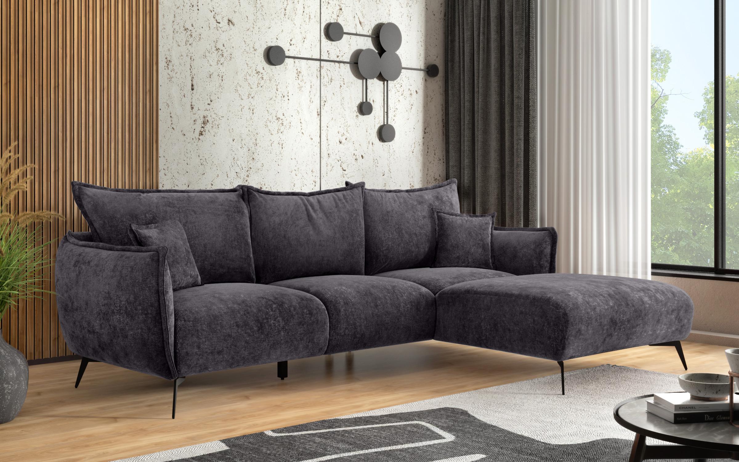 Угловой диван Гала, темно-серый  6