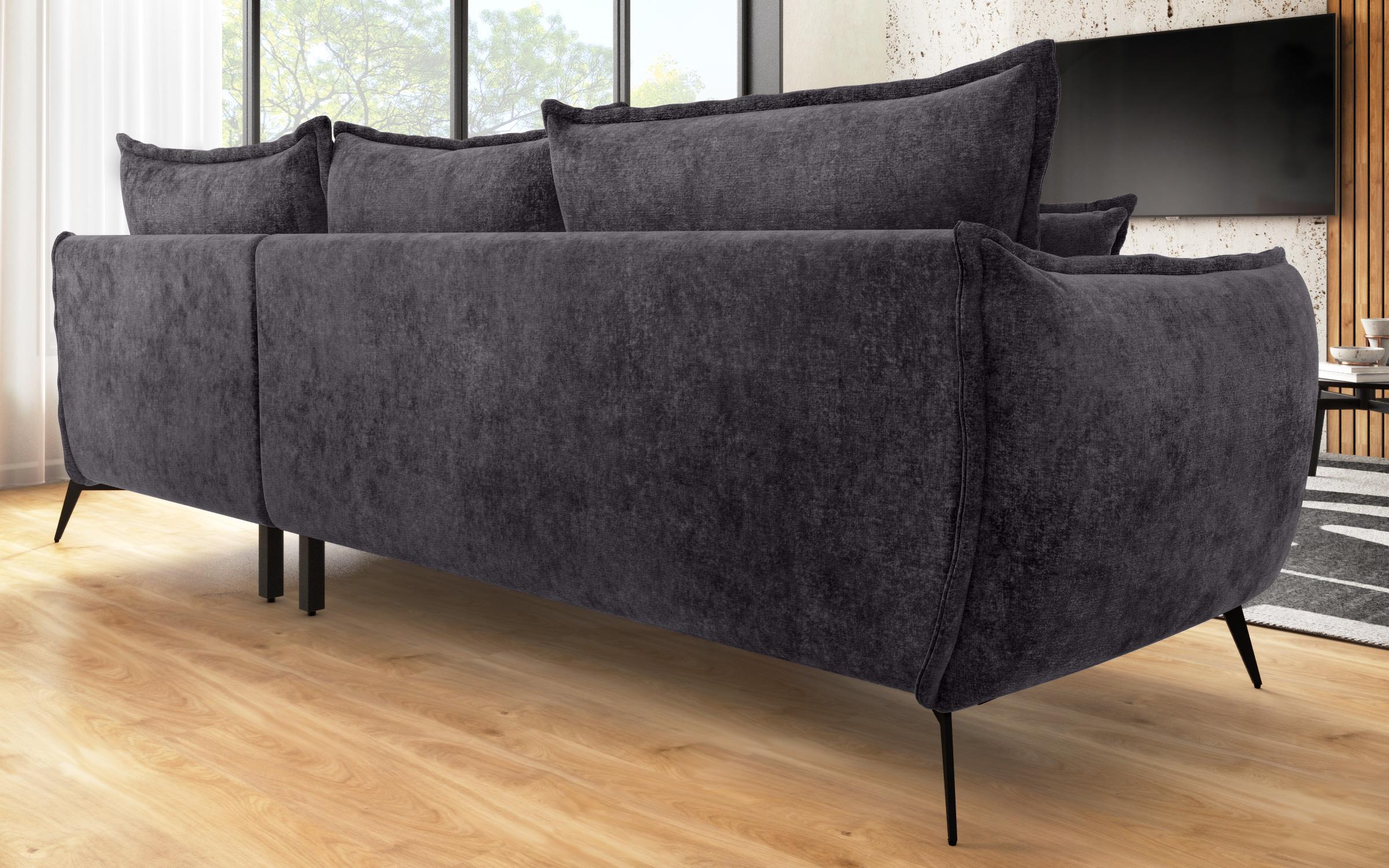 Угловой диван Гала, темно-серый  8