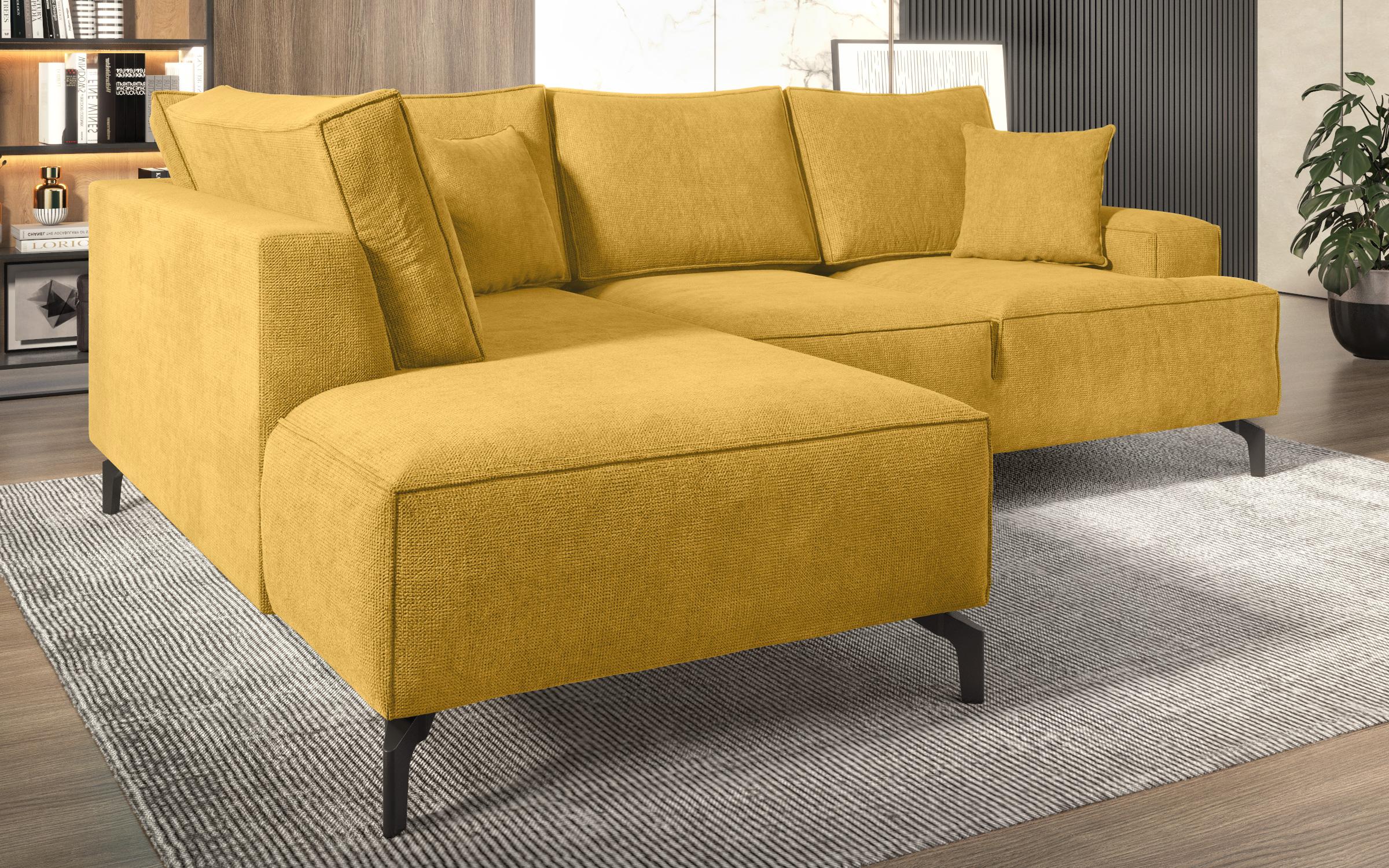 Coltar extensibil Harry, mustar  3