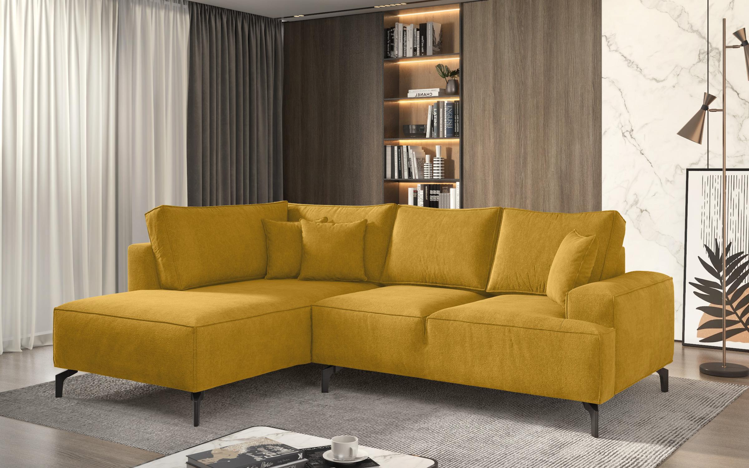 Coltar extensibil Harry, mustar  4