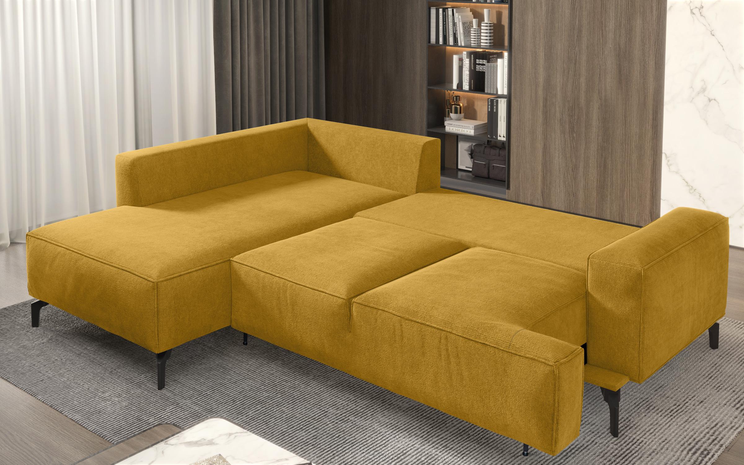 Coltar extensibil Harry, mustar  6