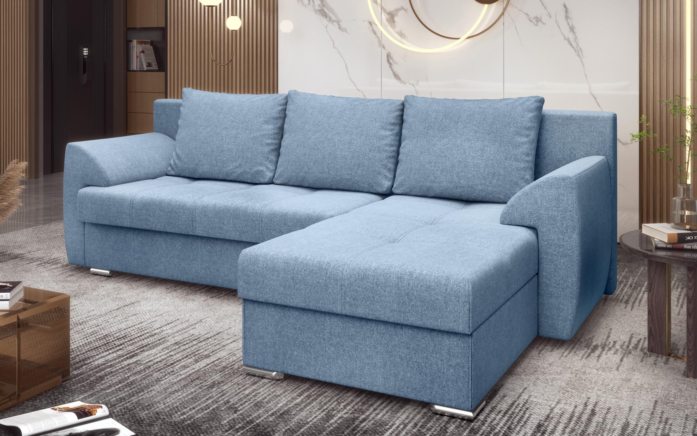 Coltar extensibil Interio, albastru  3