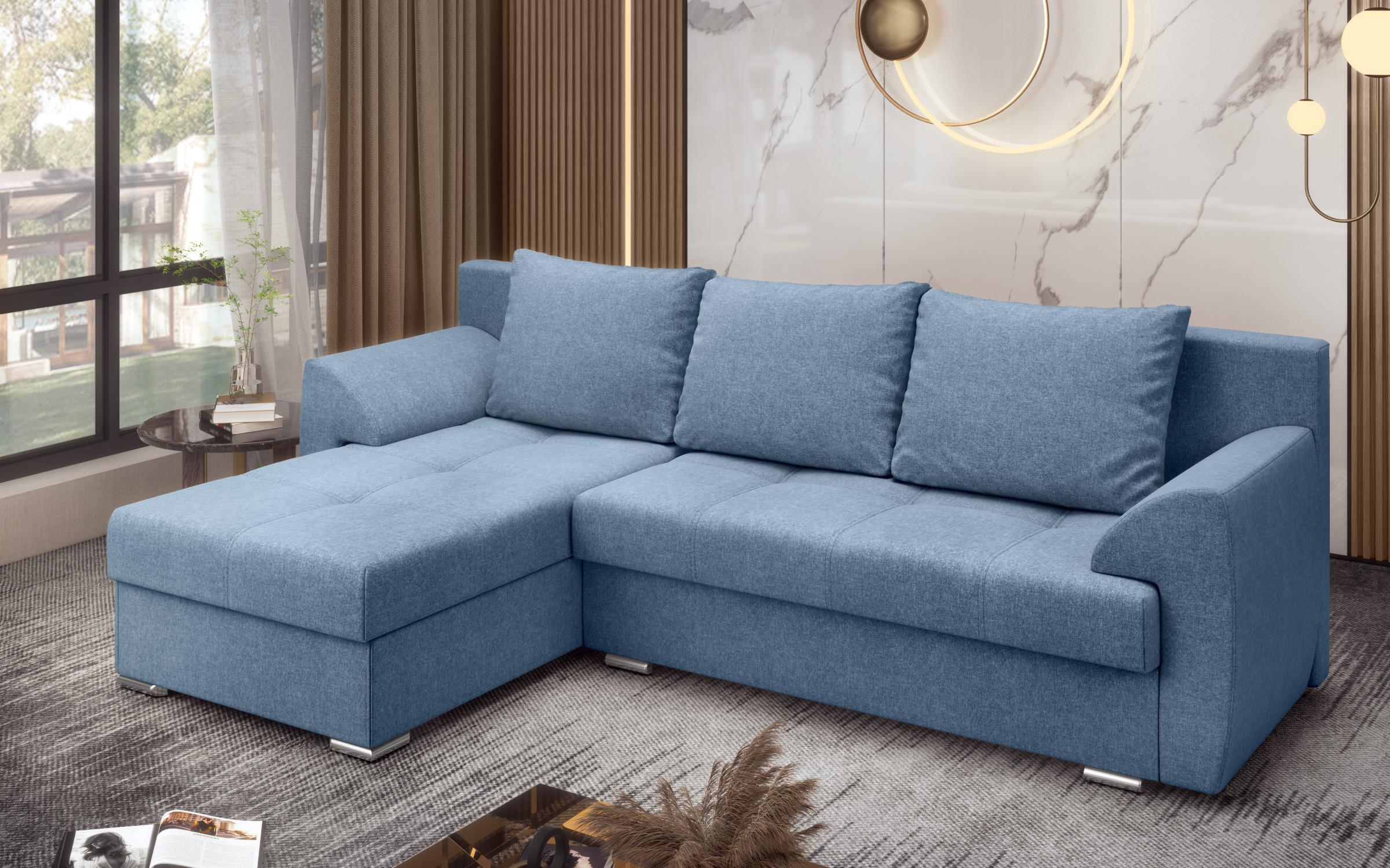 Coltar extensibil Interio, albastru  4