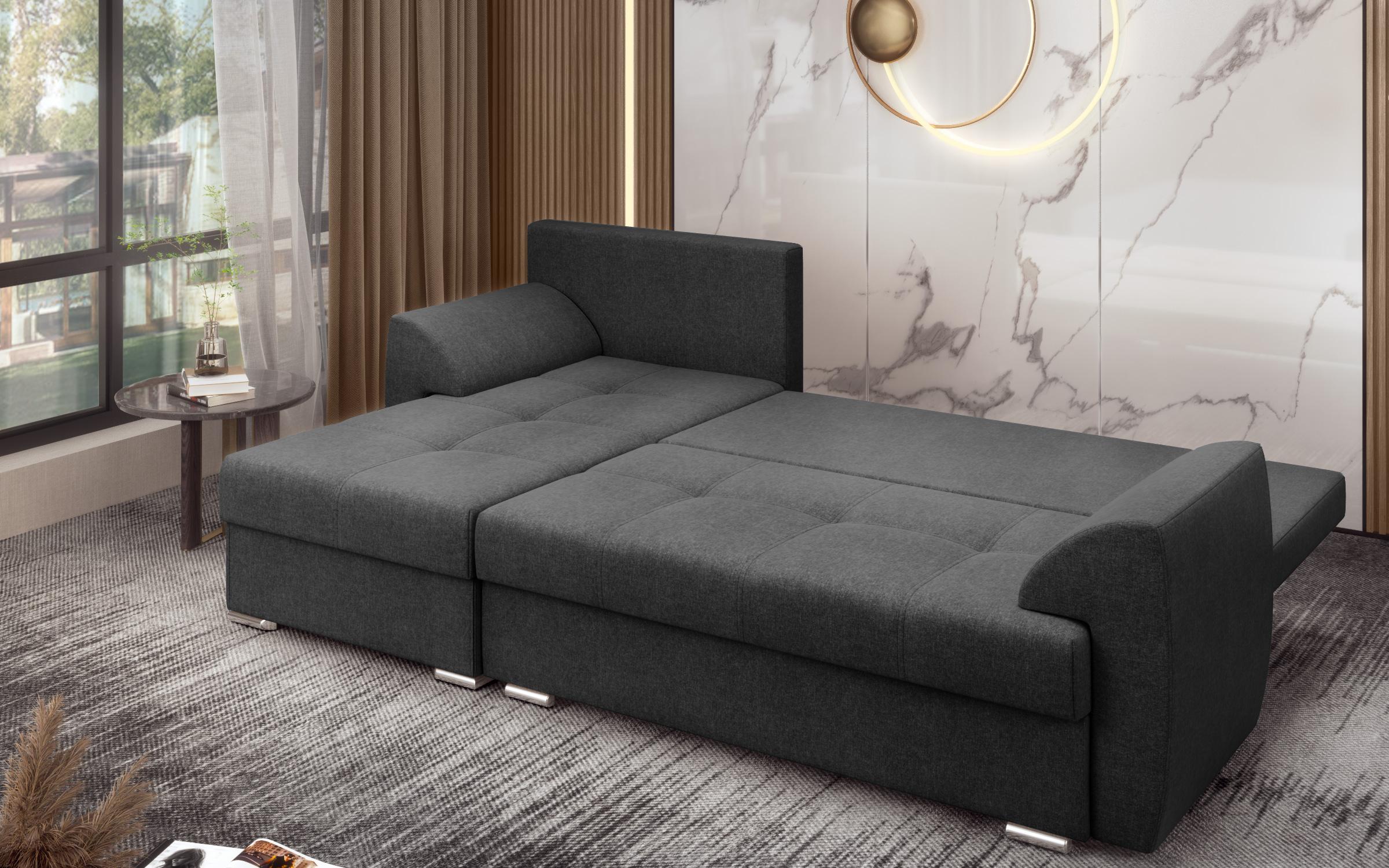 Coltar extensibil Interio, gri inchis  6