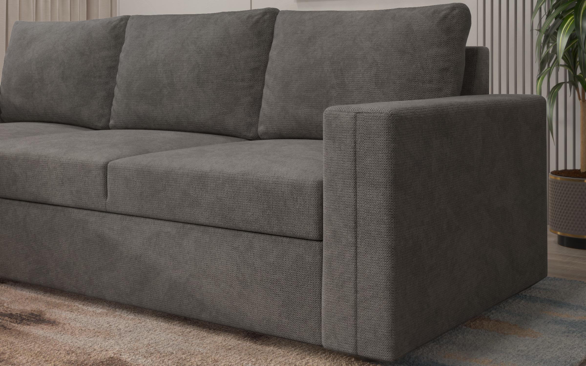 Coltar extensibil Justin Ultra, aragon gri inchis  6