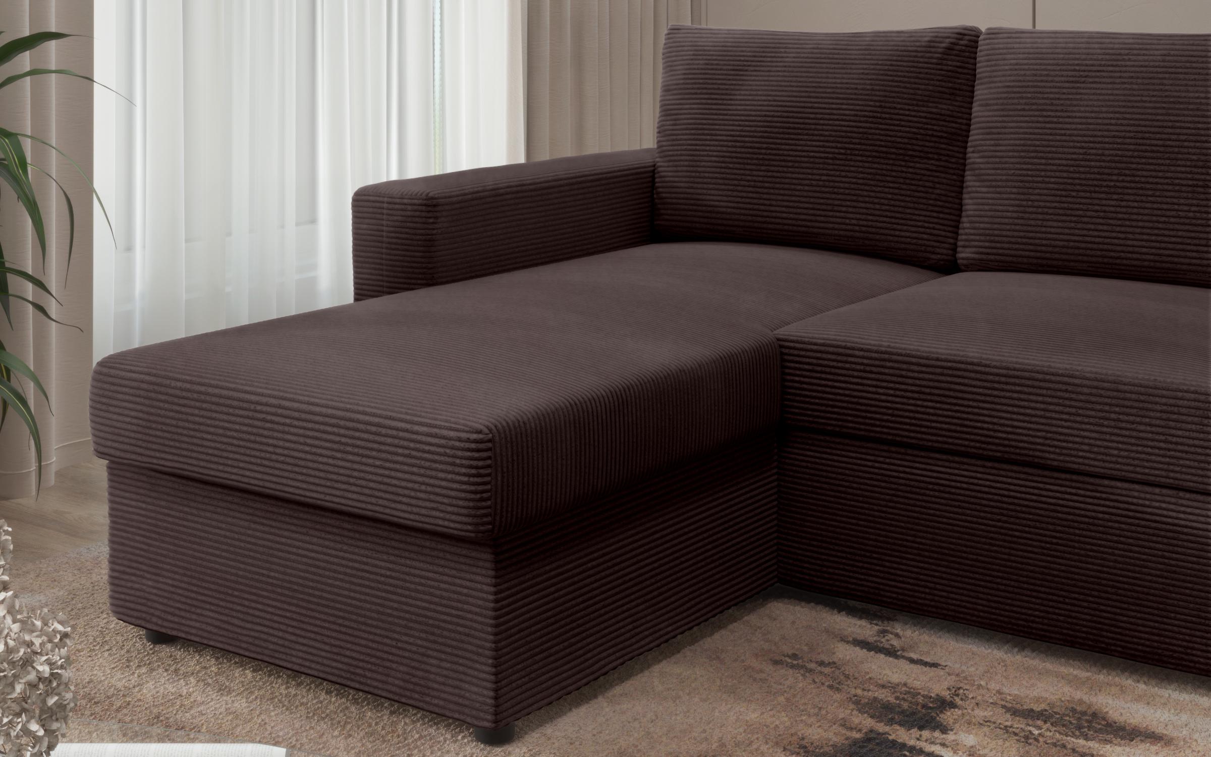 Coltar extensibil Justin Ultra, maro inchis  4