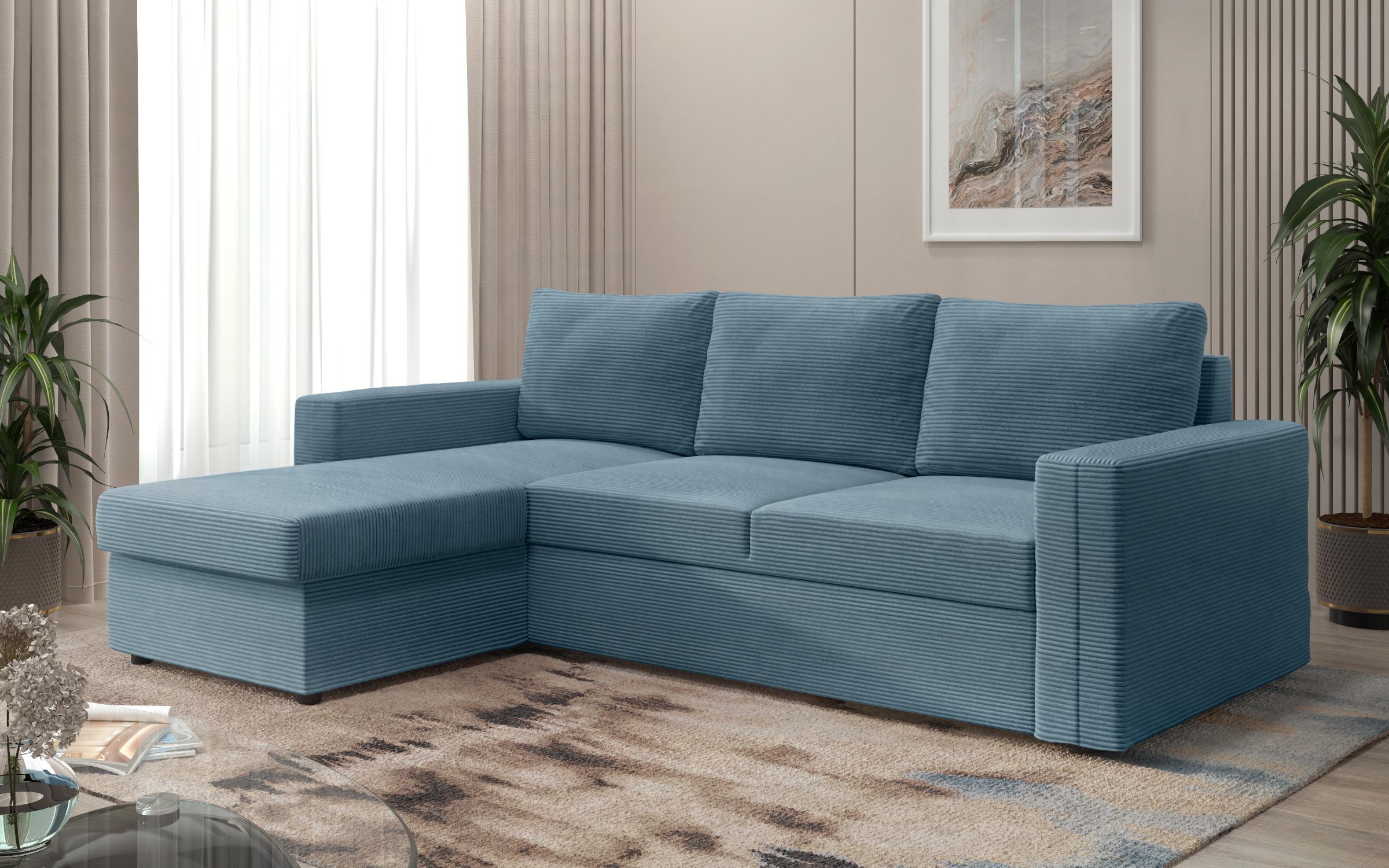 Coltar extensibil Justin Ultra, albastru  6