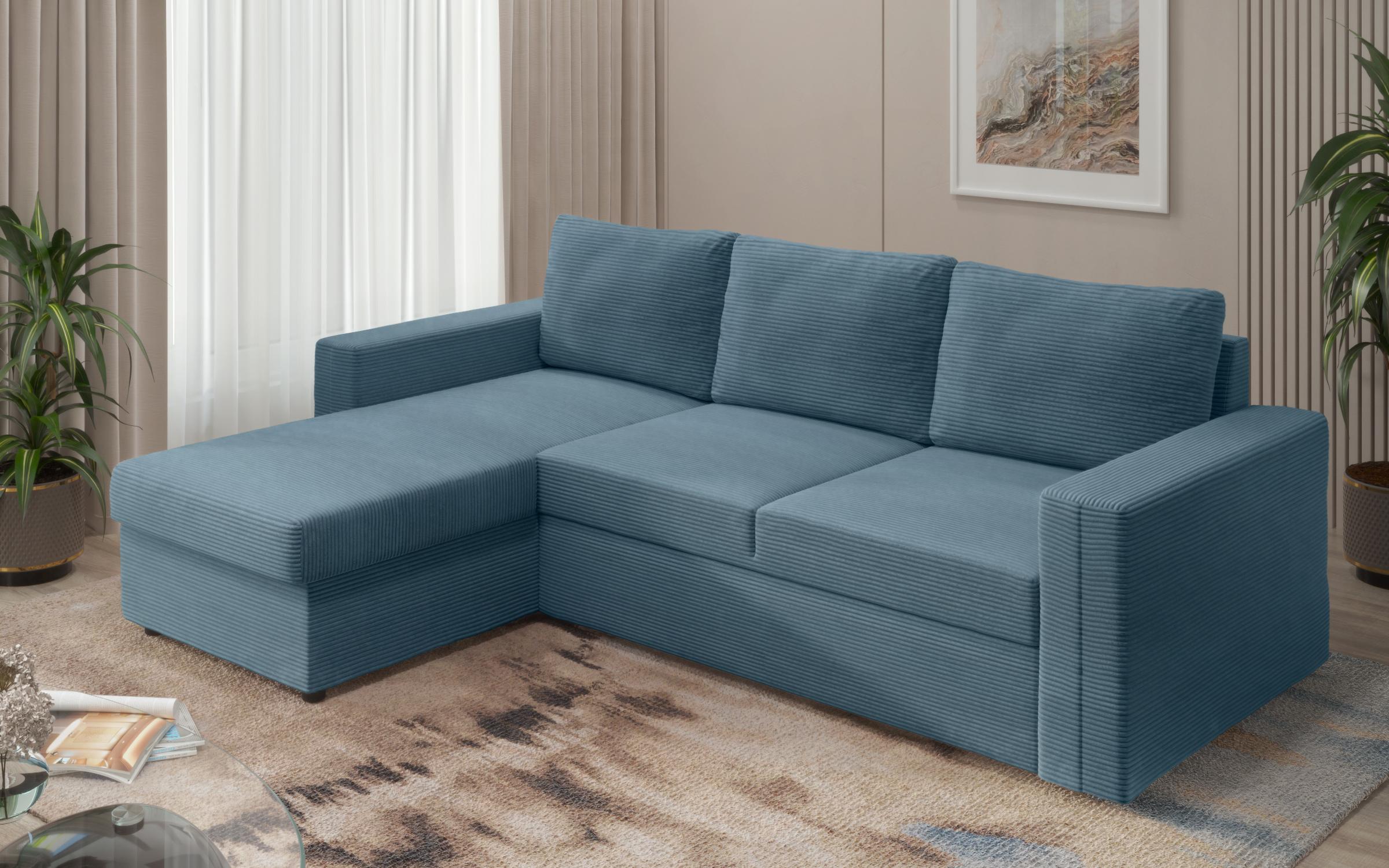 Coltar extensibil Justin Ultra, albastru  7