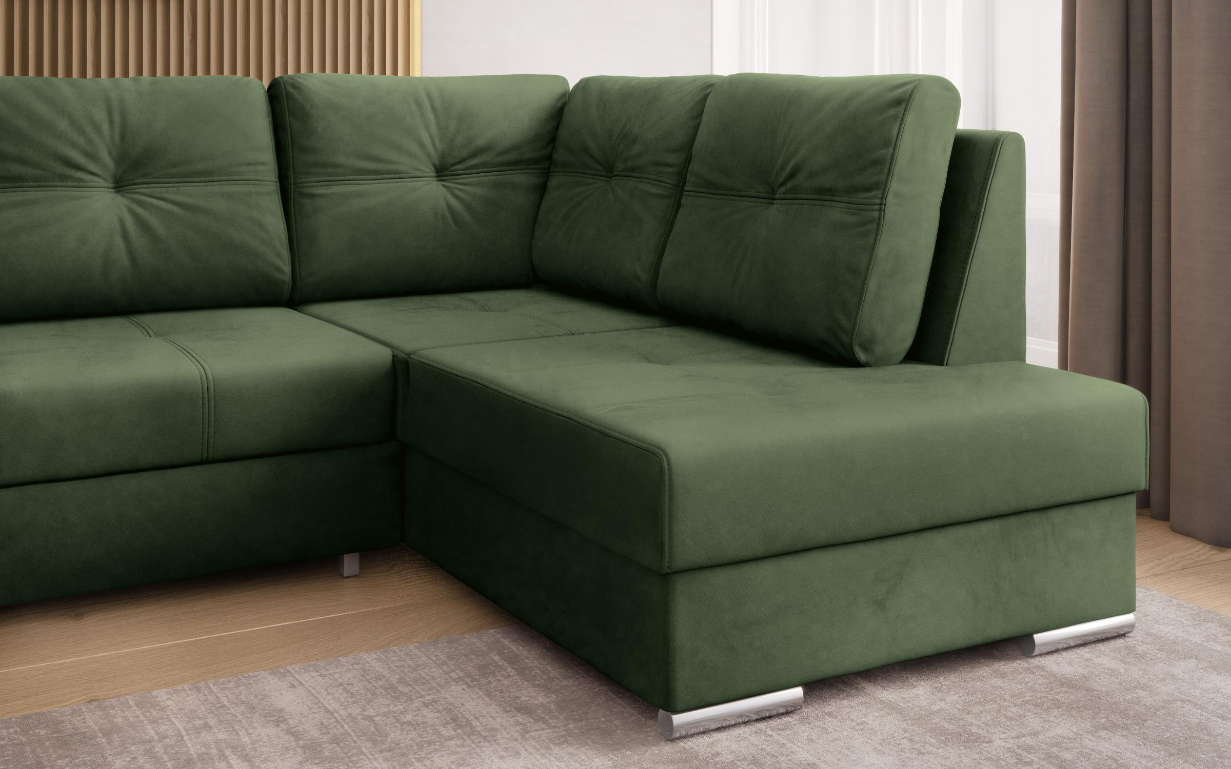Coltar extensibil Masimo, verde inchis  4